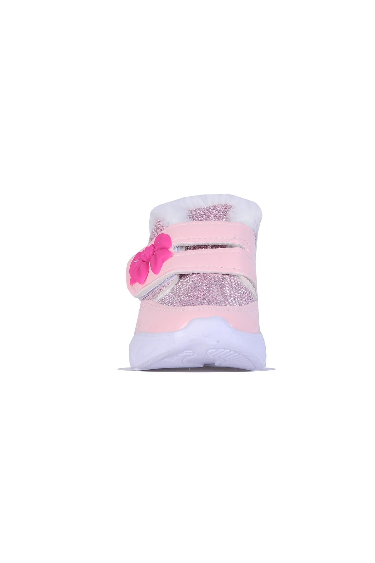 Skuaıter 7500 Fiyonklu Bebe Cırtlı Kız Çocuk Kürklü Bot - Görsel 4