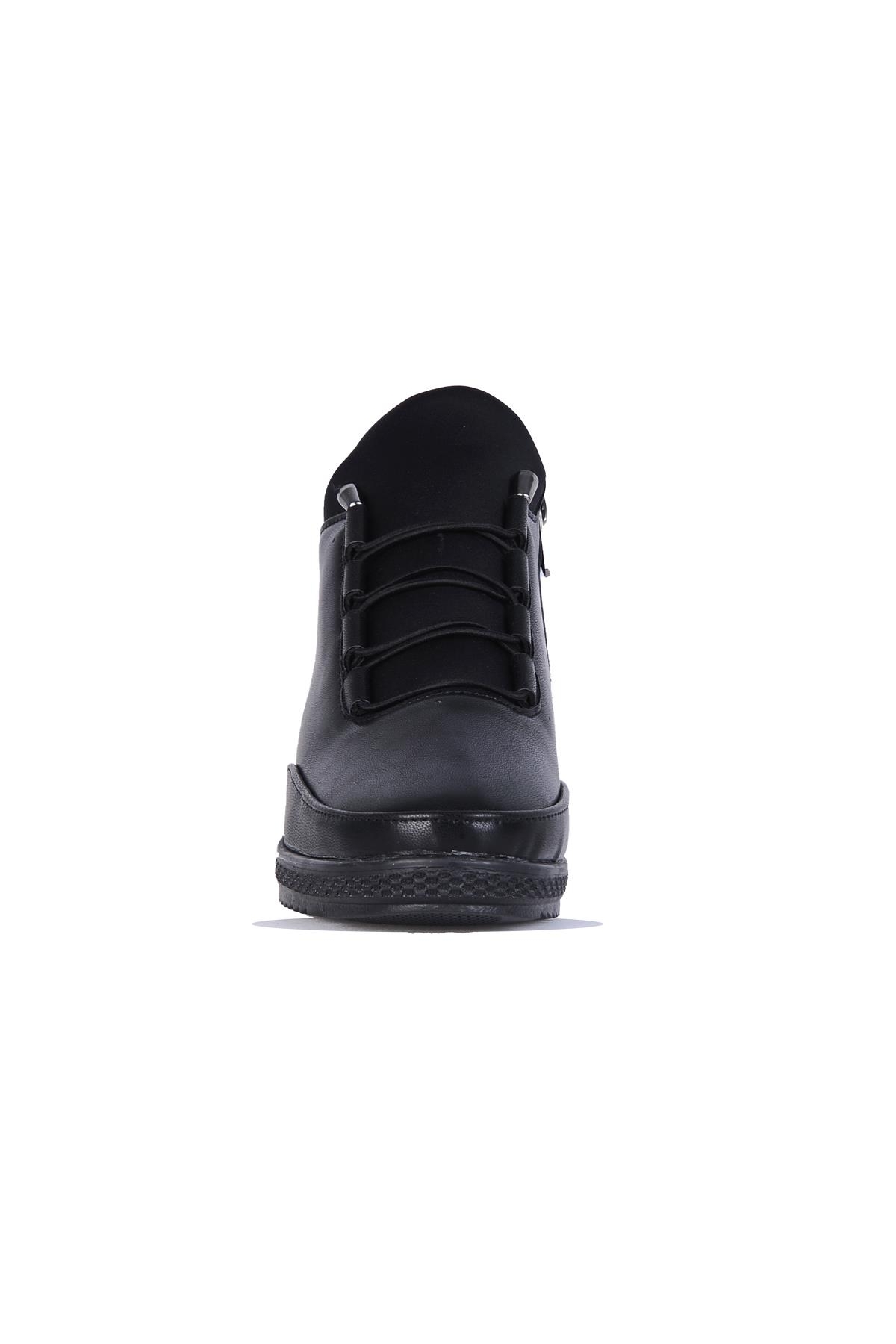 Skuaıter 24-084 Elina Siyah Kadın Anne Bot - Görsel 4