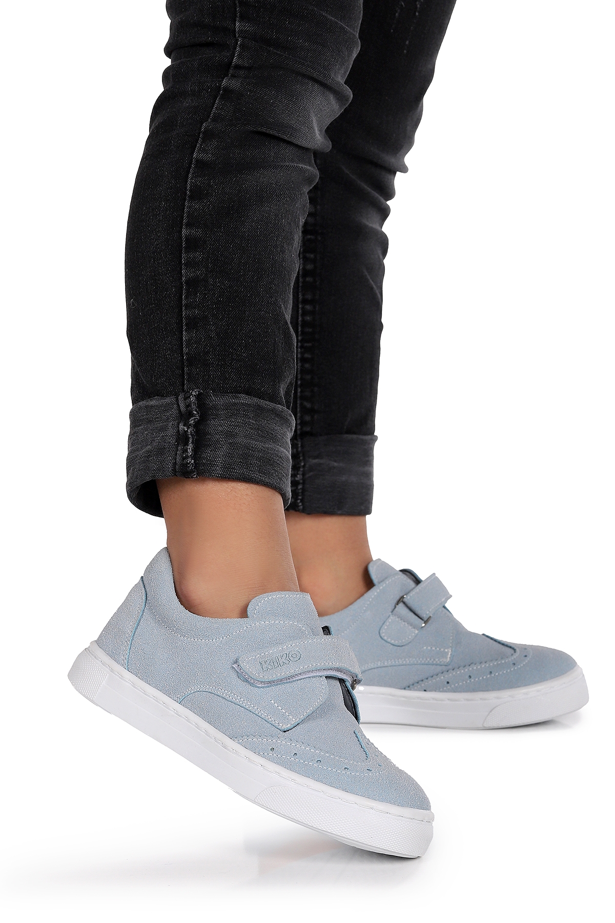 Richie Cırtlı Günlük Erkek Çocuk Casual Ayakkabı Bebe Mavi - Görsel 2