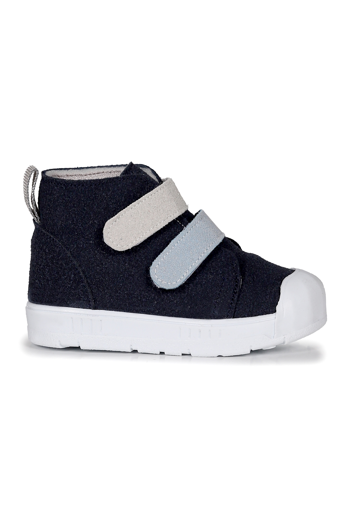 Mufasa İlk Adım Cırtlı Erkek Bebek Günlük Bot Ayakkabı Lacivert - Gri - Görsel 2