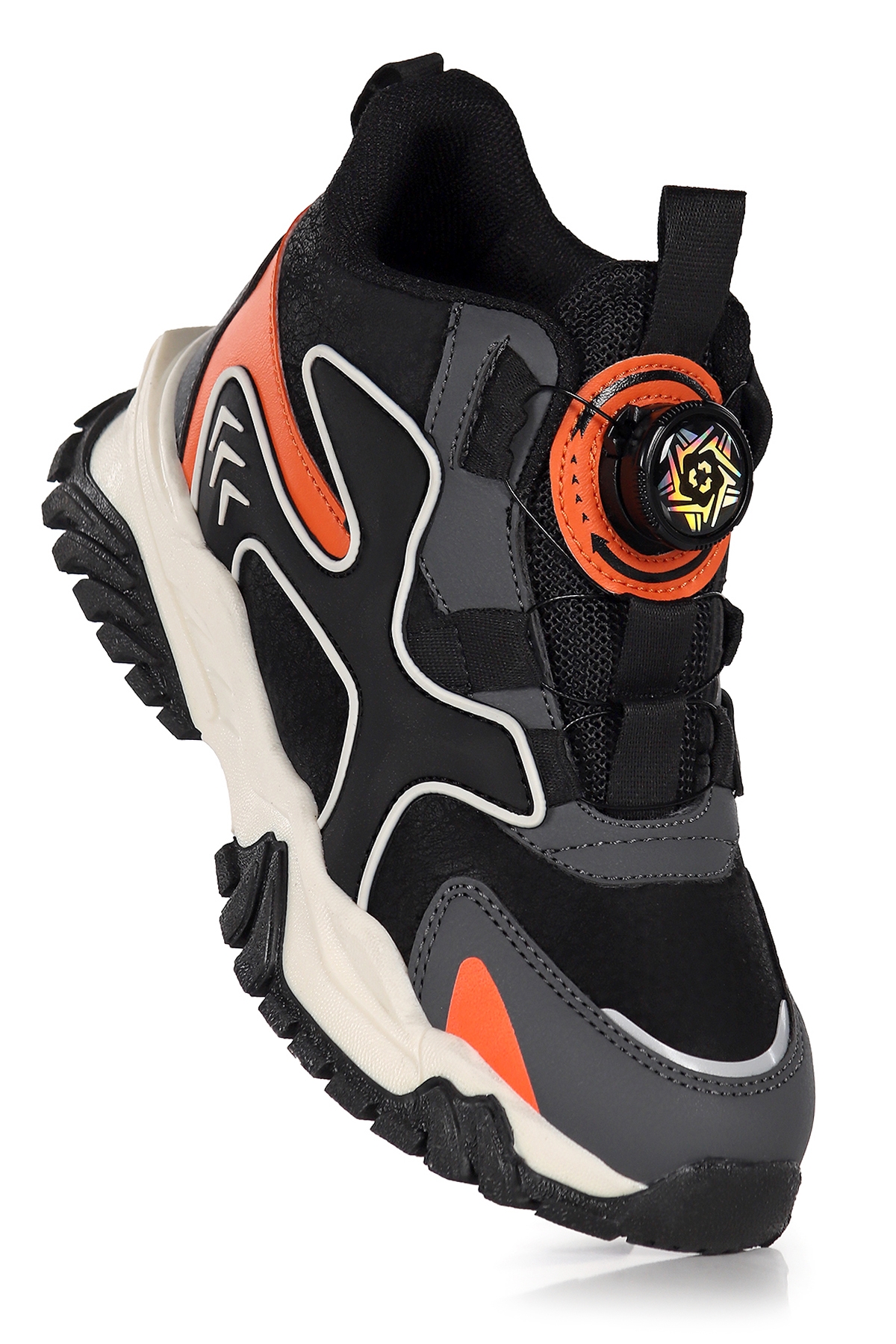 Kiko Kids Kiko Kids Torr Günlük Lastikli Erkek Çocuk Bot Ayakkabı Turuncu | Flo Turuncu - 4. görsel