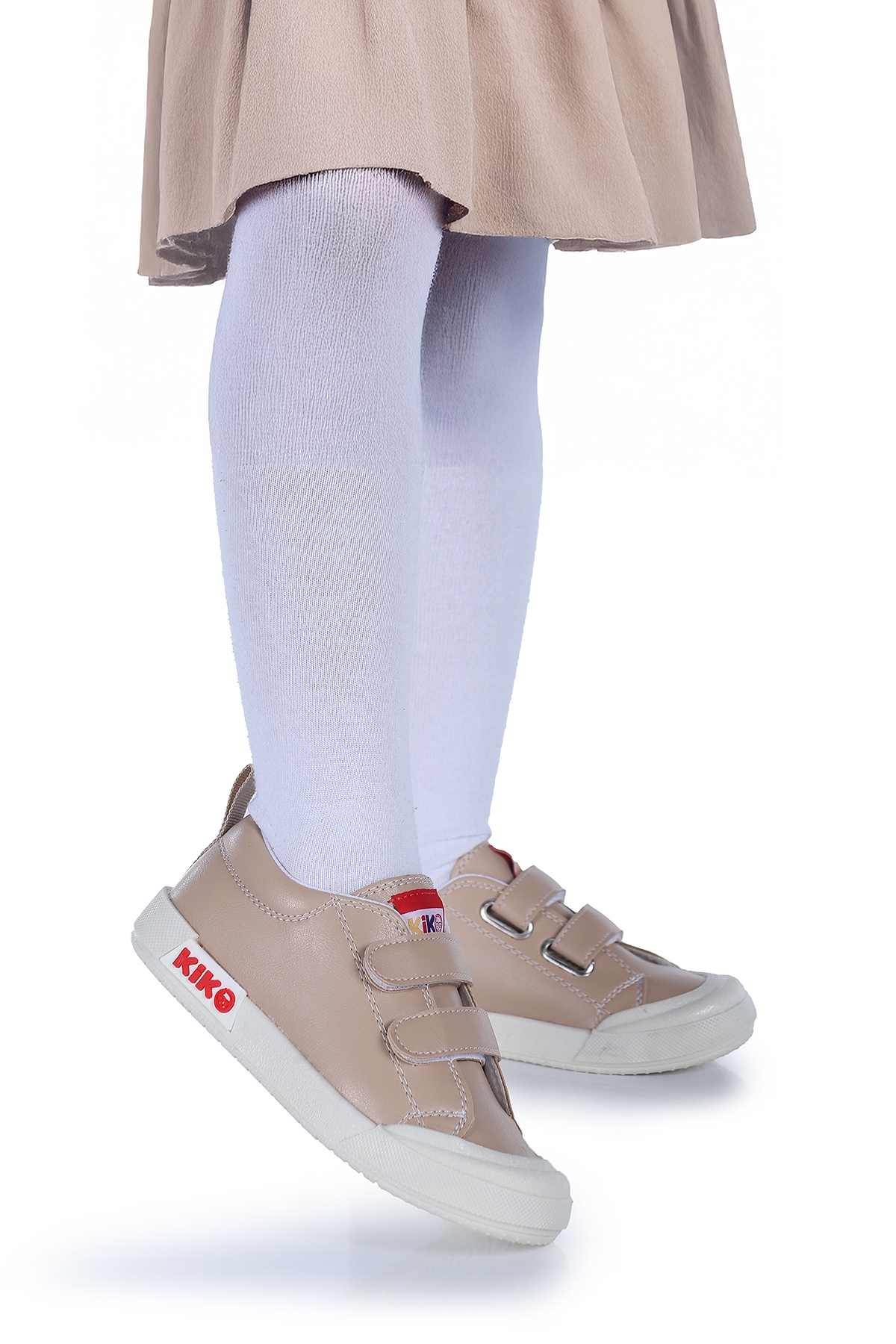 Suba Cırtlı Termo Taban Kız Çocuk Günlük Spor Ayakkabı Ten - Görsel 2