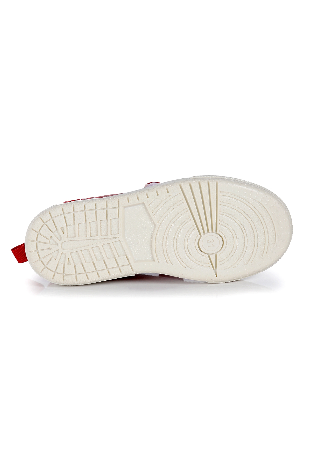 Suba Cırtlı Termo Taban Kız Bebek Günlük Spor Ayakkabı Kırmızı - Görsel 6