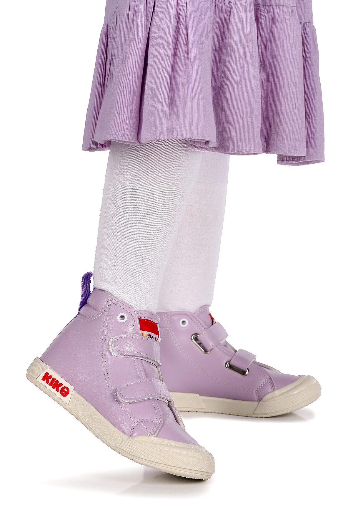 Garf Günlük Cırtlı Kız Çocuk Bot Ayakkabı Lila - Görsel 2