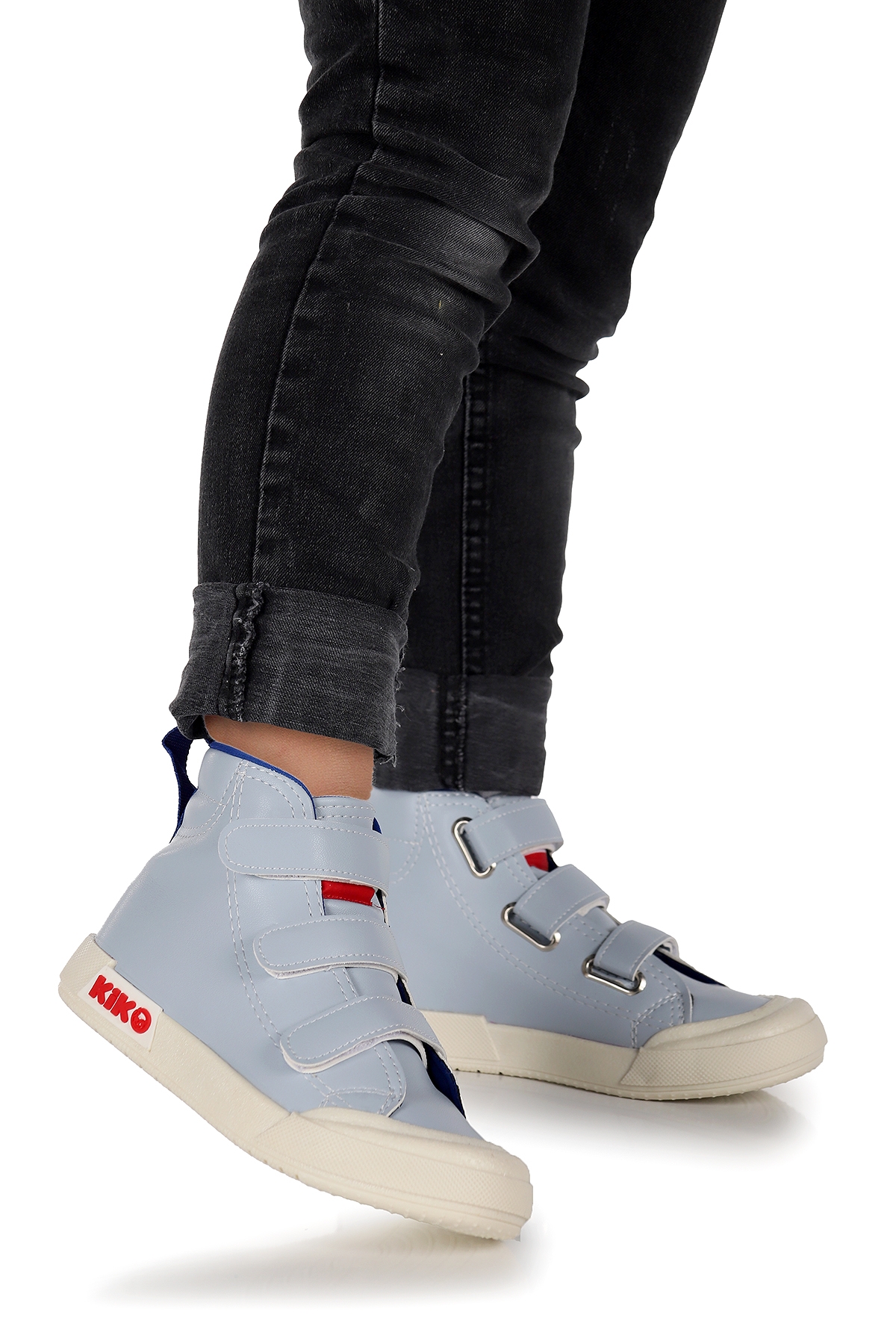 Garf Günlük Cırtlı Erkek Çocuk Bot Ayakkabı Mavi - Görsel 2