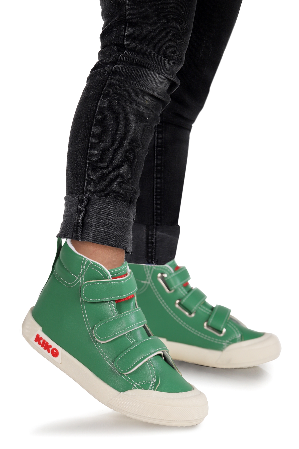 Garf Günlük Cırtlı Erkek Çocuk Bot Ayakkabı Yeşil - Görsel 2