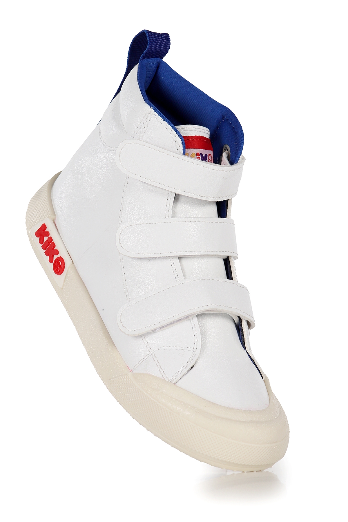 Garf Günlük Cırtlı Erkek Çocuk Bot Ayakkabı Beyaz - Mavi - Görsel 4