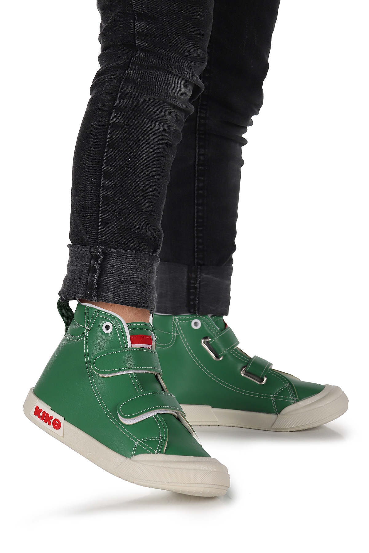 Garf Günlük Cırtlı Erkek Çocuk Bot Ayakkabı Yeşil - Görsel 2