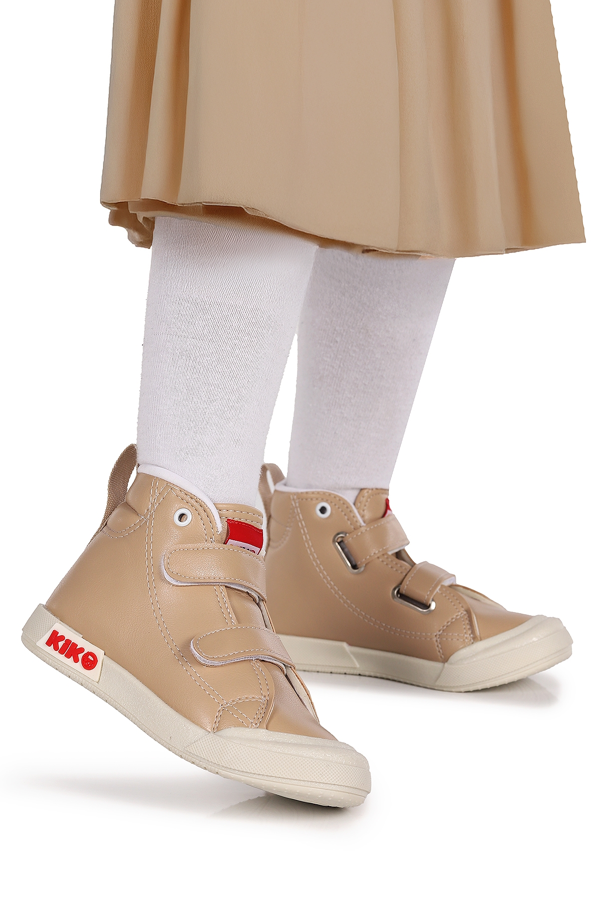 Garf Günlük Cırtlı Kız Bebek Bot Ayakkabı Ten - Görsel 2