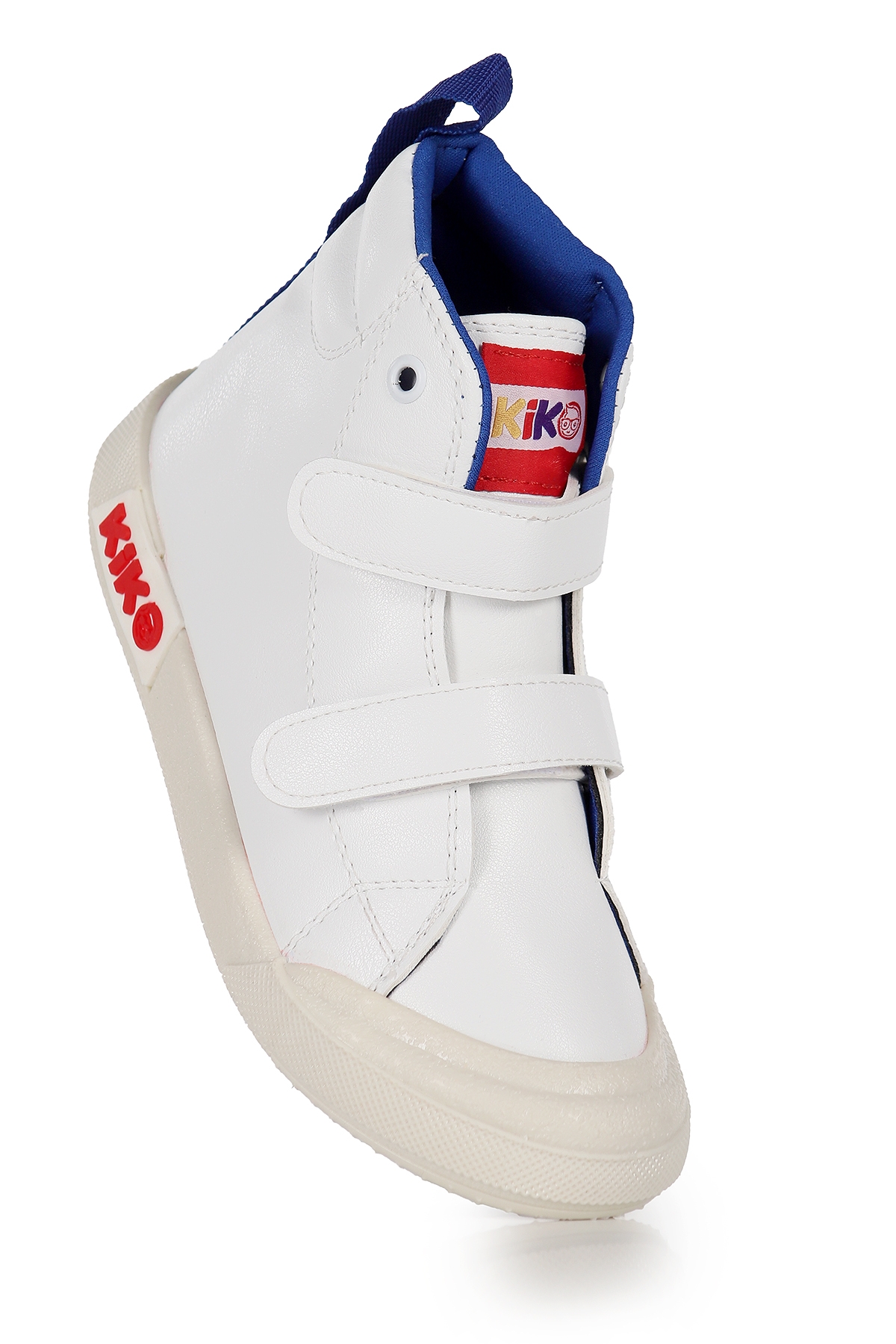 Garf Günlük Cırtlı Erkek Bebek Bot Ayakkabı Beyaz - Mavi - Görsel 4