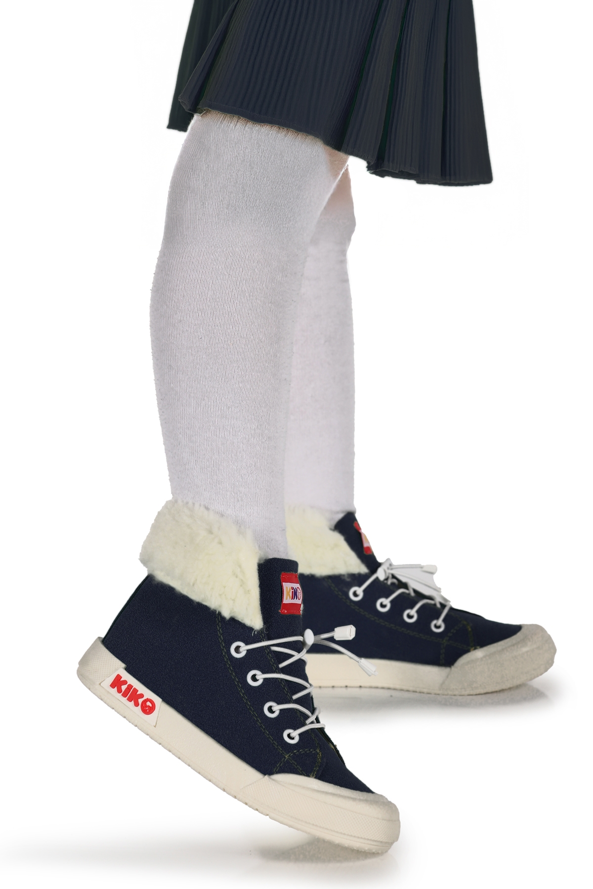 Tigge Günlük Lastikli Kız Çocuk Bot Ayakkabı Lacivert - Görsel 2