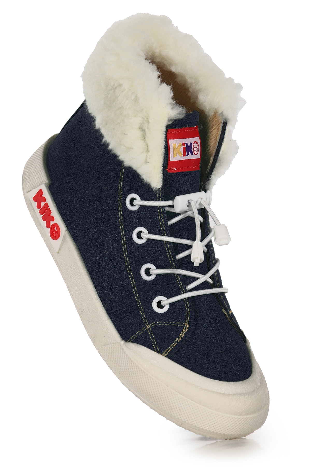 Tigge Günlük Lastikli Kız Bebek Bot Ayakkabı Lacivert - Görsel 4