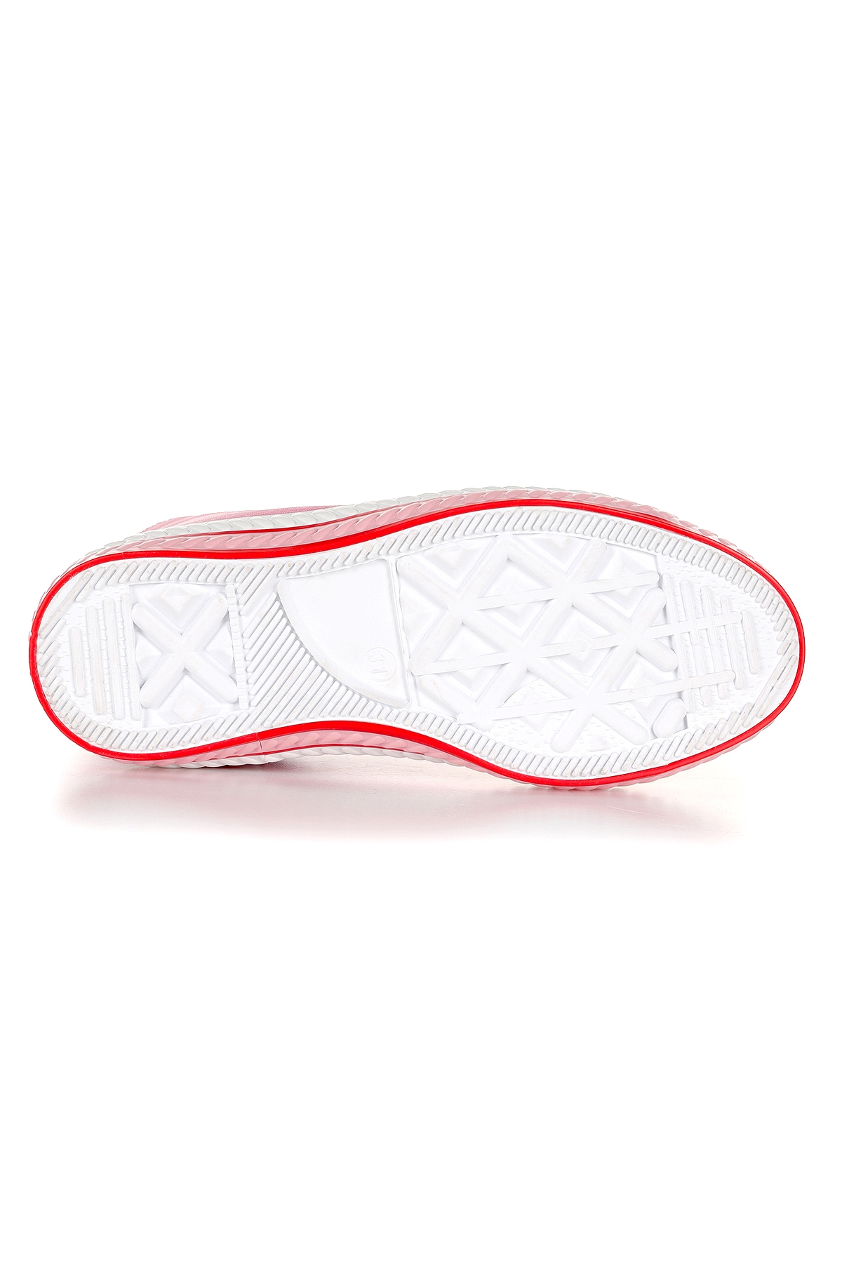 Pant Günlük Bağcıklı Fermuarlı Kız Bebek Spor Ayakkabı Fuşya - Görsel 6