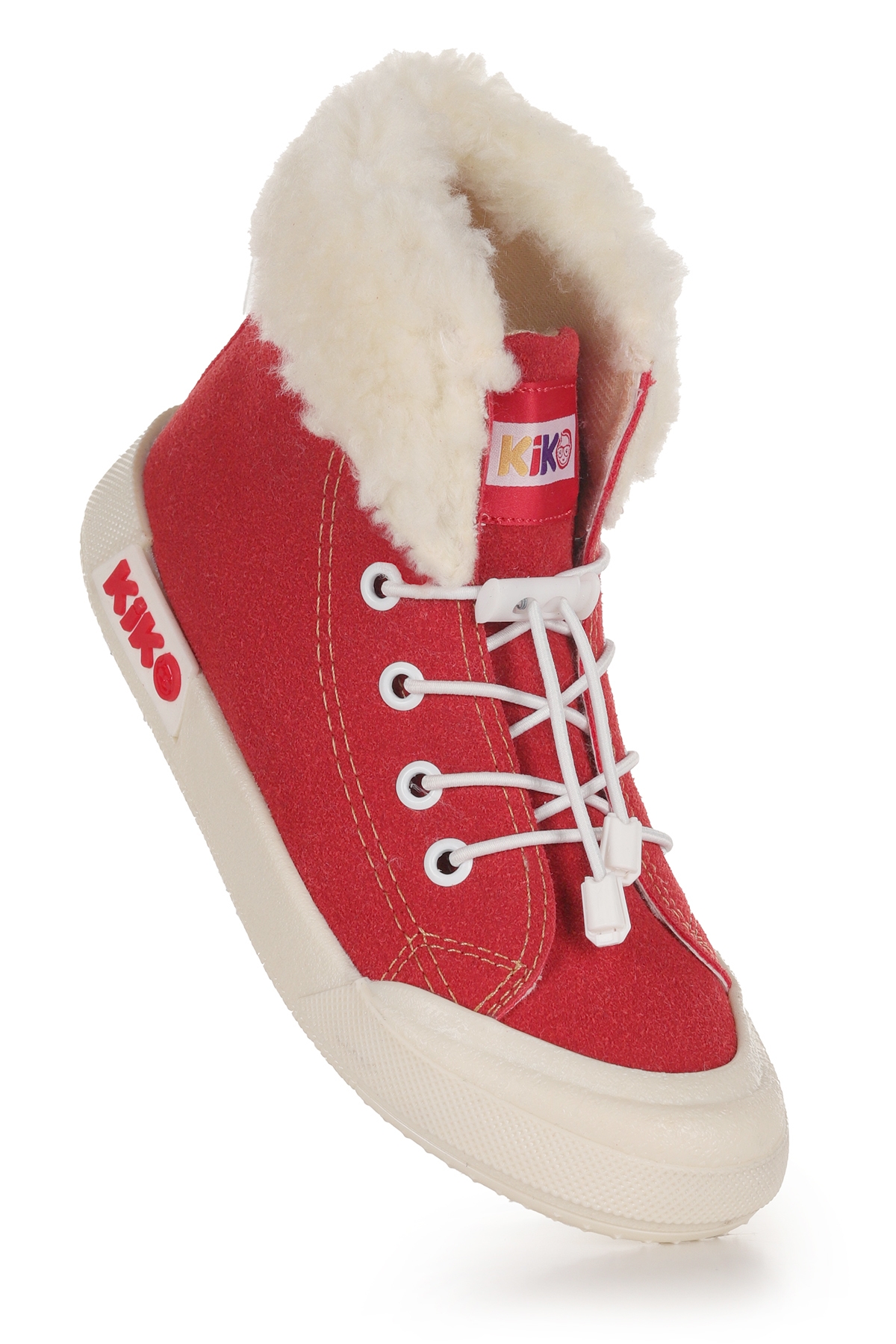 Tigge Günlük Lastikli Kız Çocuk Bot Ayakkabı Kırmızı - Görsel 2