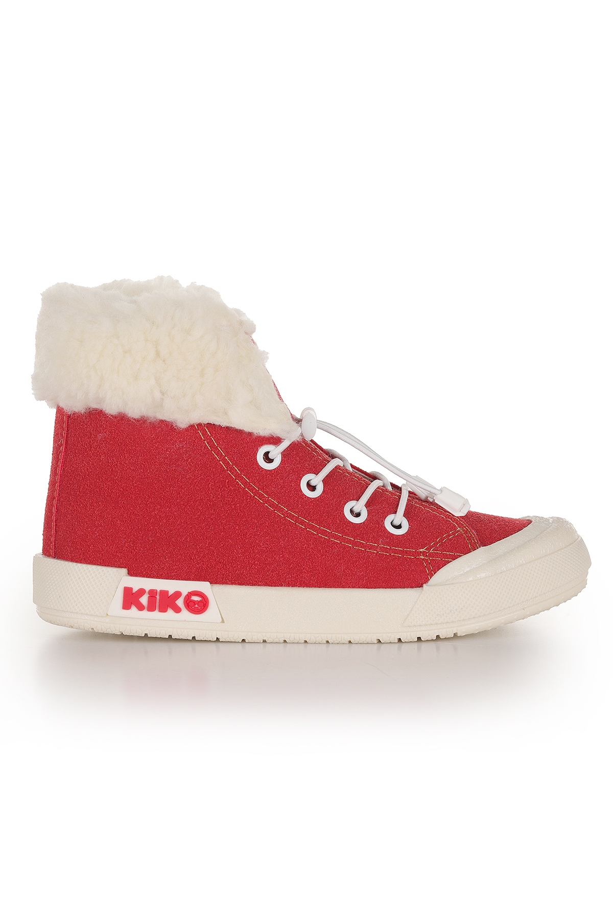 Tigge Günlük Lastikli Kız Çocuk Bot Ayakkabı Kırmızı - Görsel 5