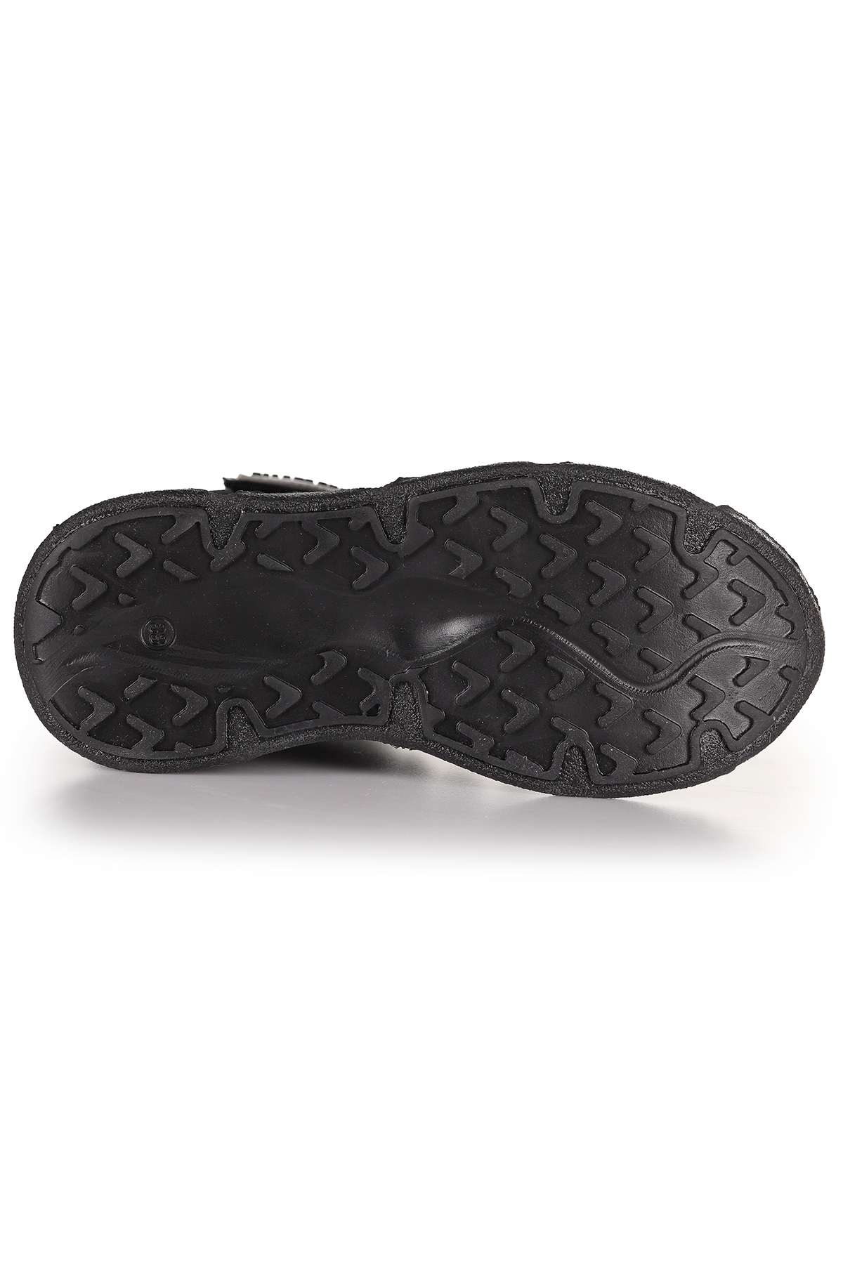 Sire Cırtlı Günlük Erkek Çocuk Bot Ayakkabı Siyah - Sarı - Görsel 6