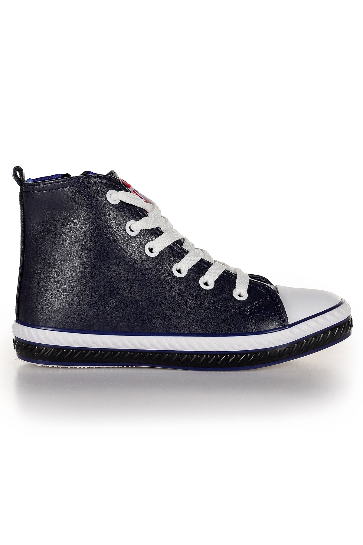 Pant Günlük Bağcıklı Fermuarlı Erkek Çocuk Spor Ayakkabı Lacivert - Görsel 5