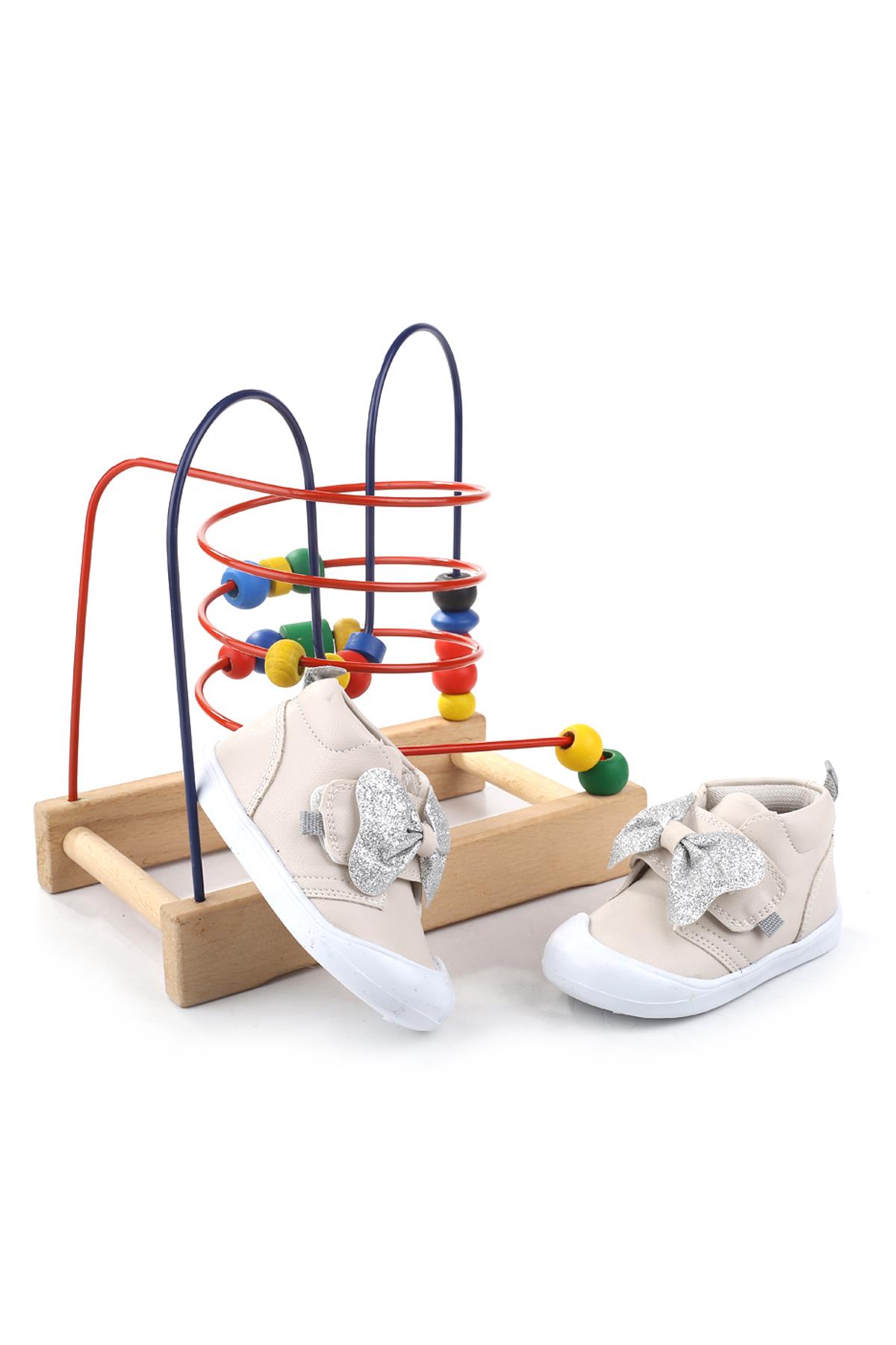 4233 Ortopedik Kız Bebek İlk Adım Ayakkabısı - Görsel 2