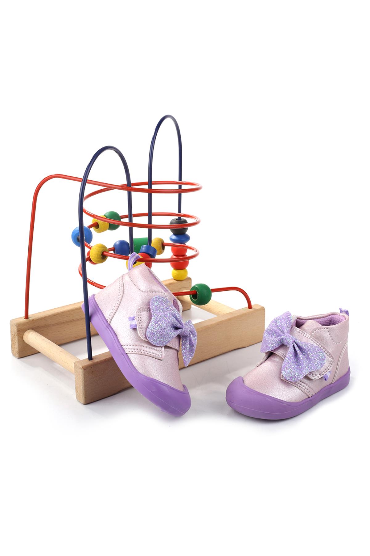 4233 Ortopedik Kız Bebek İlk Adım Ayakkabısı - Görsel 2