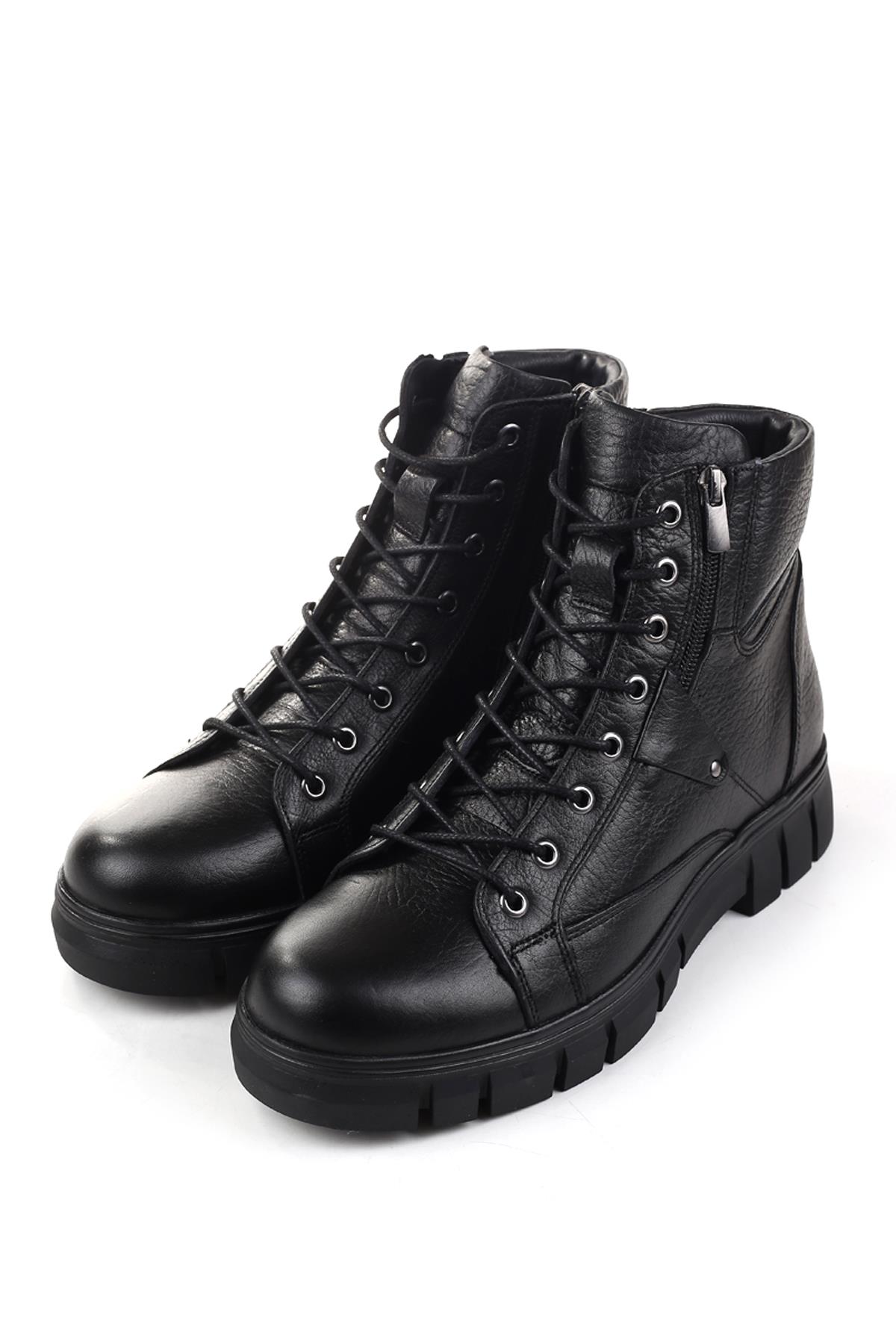 3978 Termo Kaymaz Taban Hakiki Deri Erkek Bot - Görsel 3