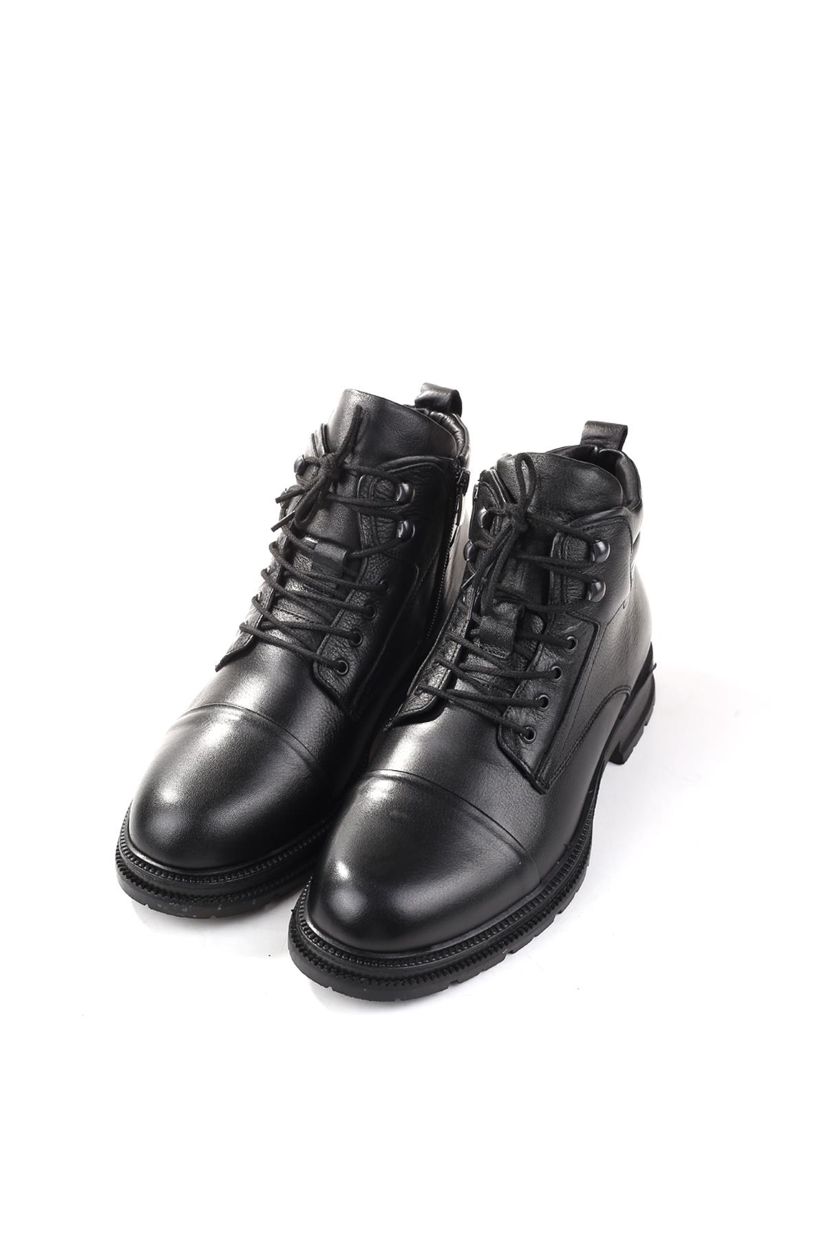 6442 Termo Kaymaz Taban Hakiki Deri Erkek Bot - Görsel 3