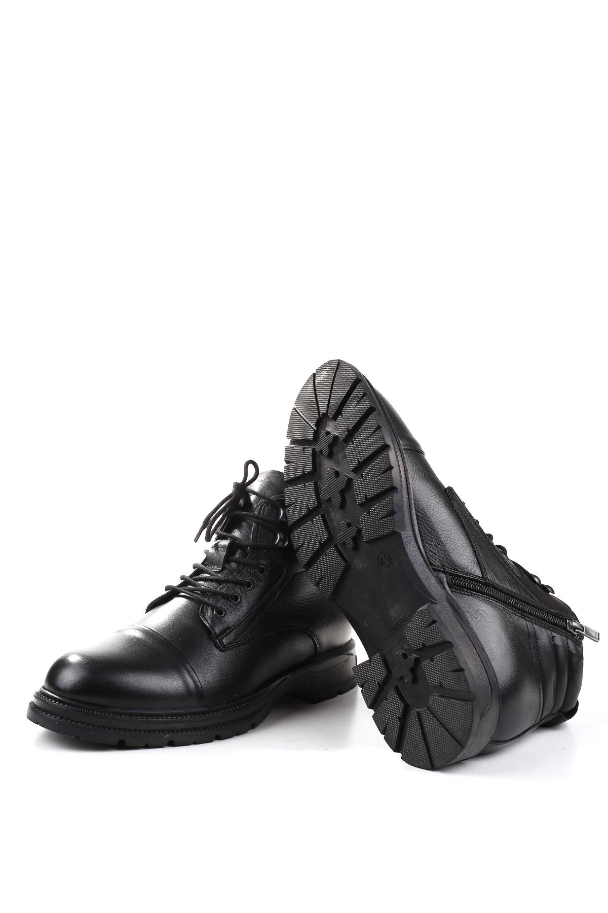 6442 Termo Kaymaz Taban Hakiki Deri Erkek Bot - Görsel 5