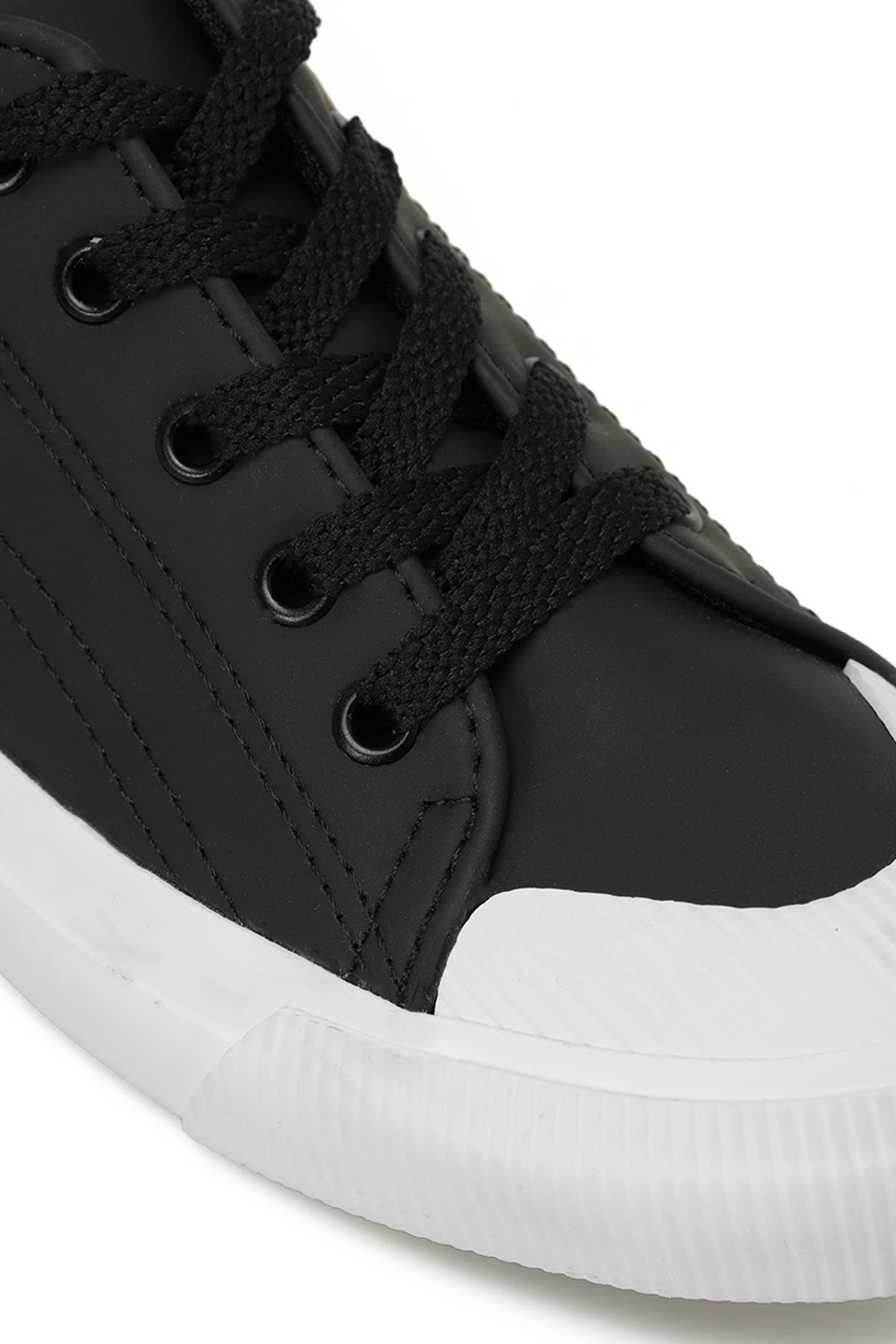 323503N.Z 5FX Siyah Kadın Sneaker - Görsel 8