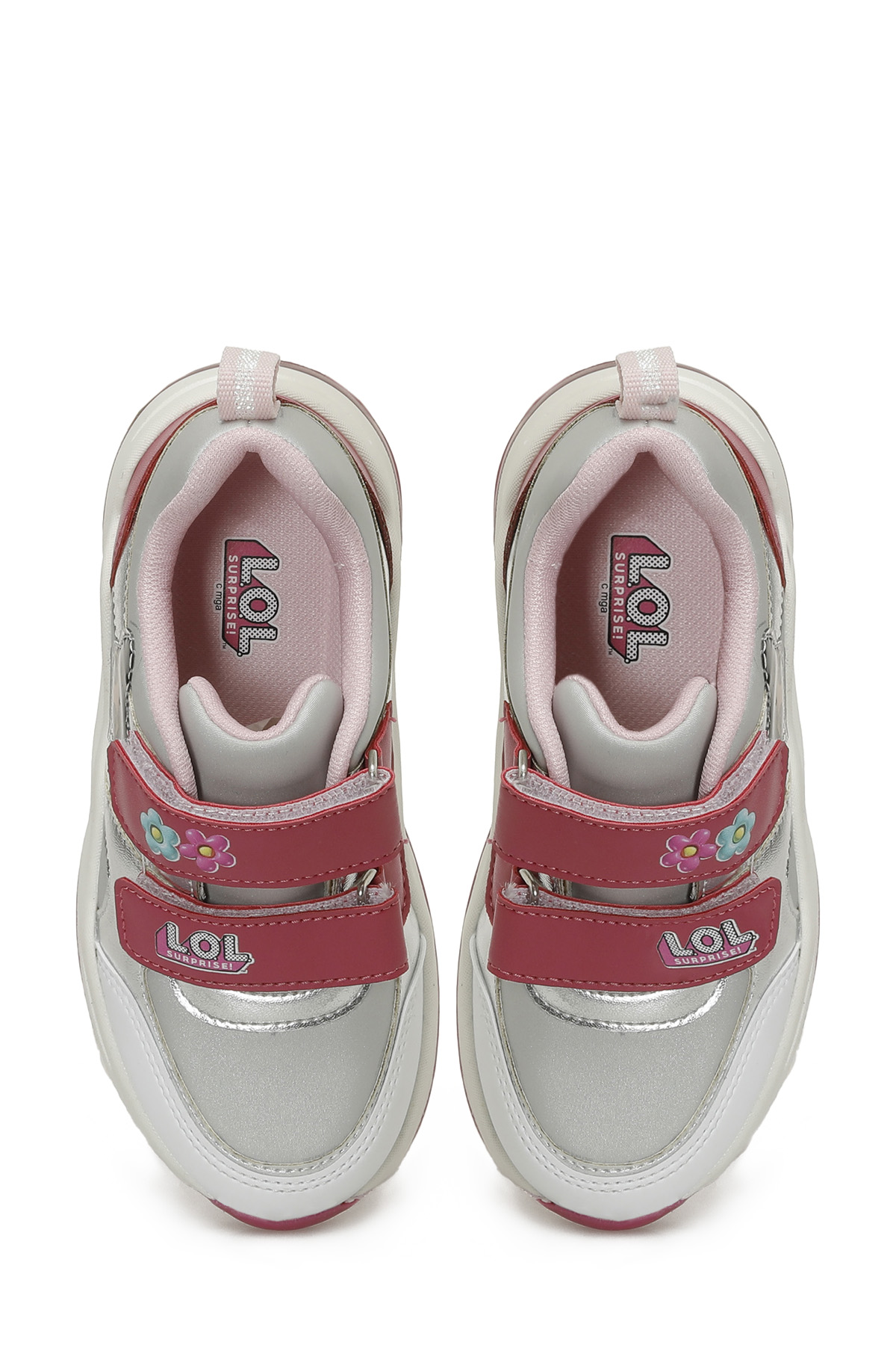 HERMO.P5FX Gümüş Kız Çocuk Spor Ayakkabı - Görsel 6