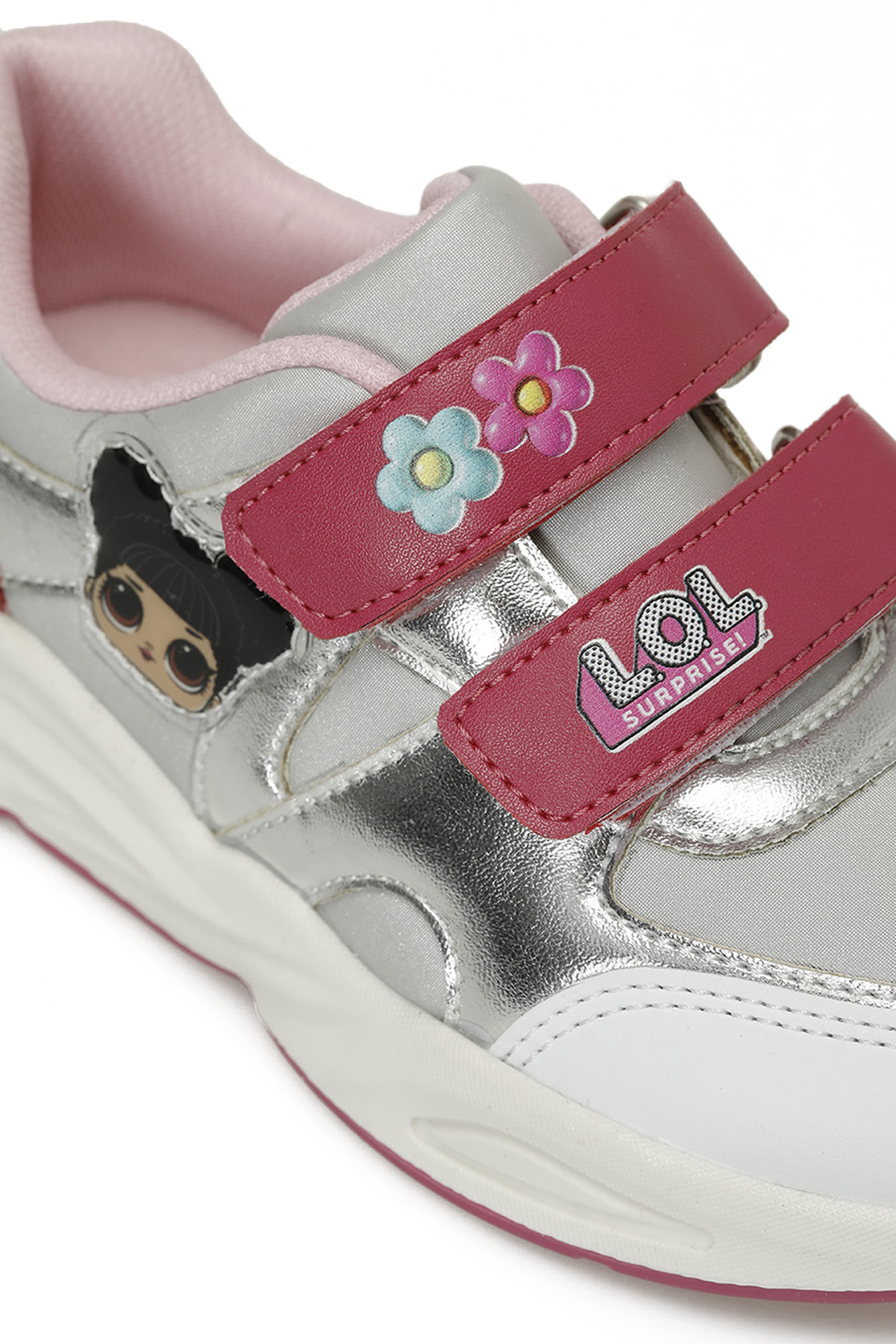 HERMO.P5FX Gümüş Kız Çocuk Spor Ayakkabı - Görsel 9