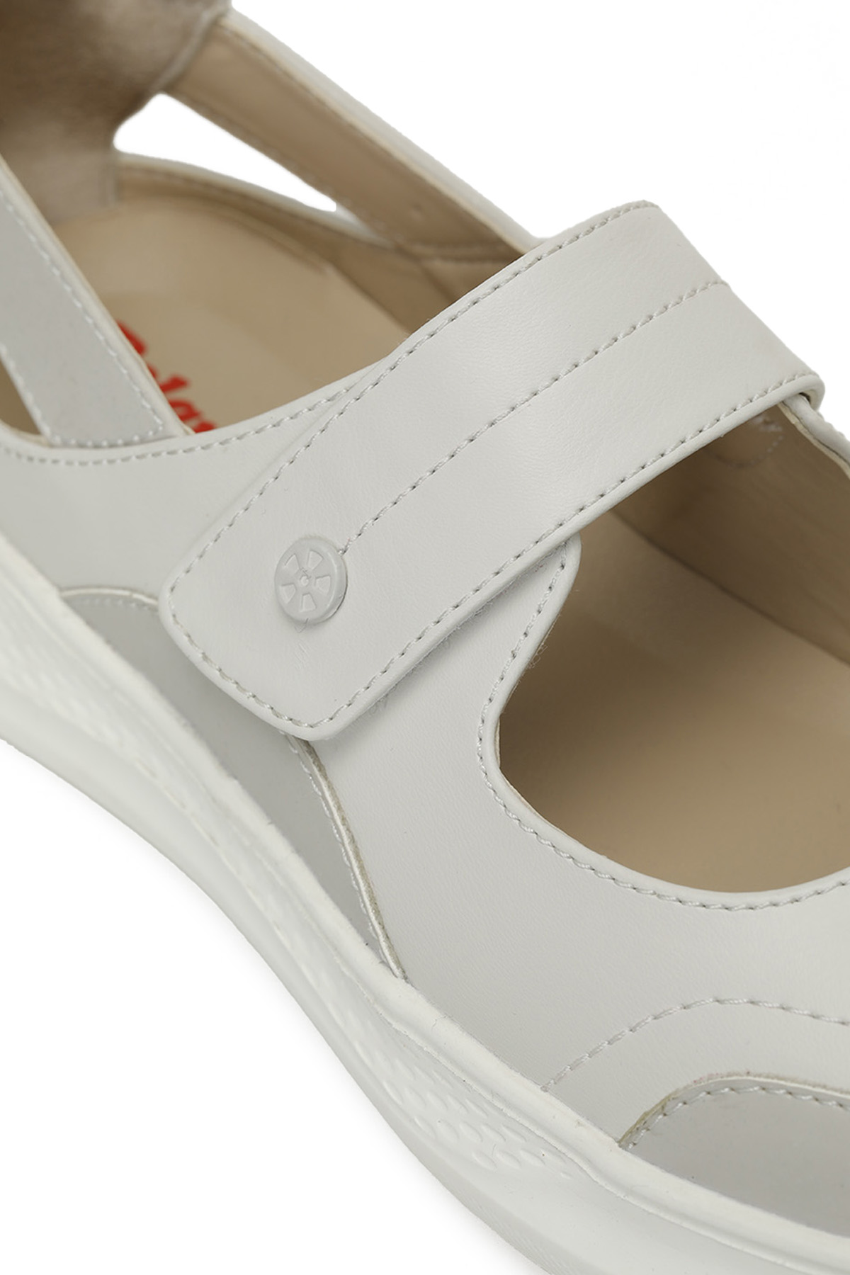 Polaris 166763.Z5FX Ekru Kadın Comfort Ayakkabı - Görsel 8