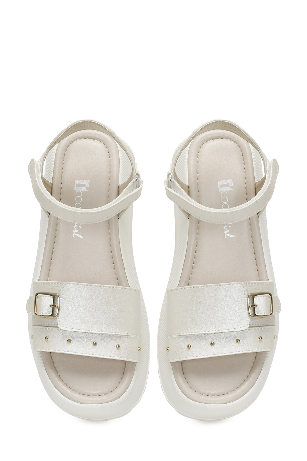BRAN G 5FX Beyaz Kız Çocuk Sandalet - Görsel 5