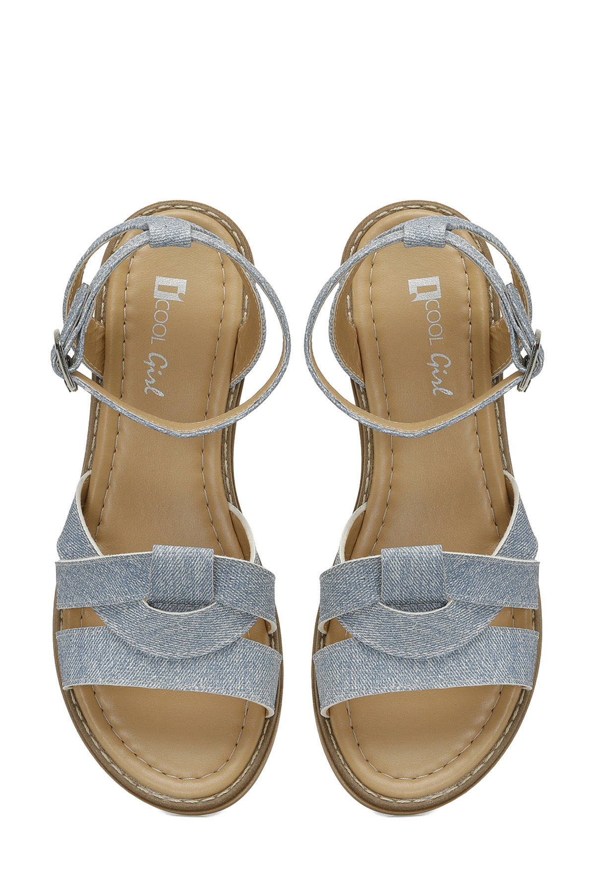 I Cool RENDA G 5FX Mavi Kız Çocuk Sandalet - Görsel 5