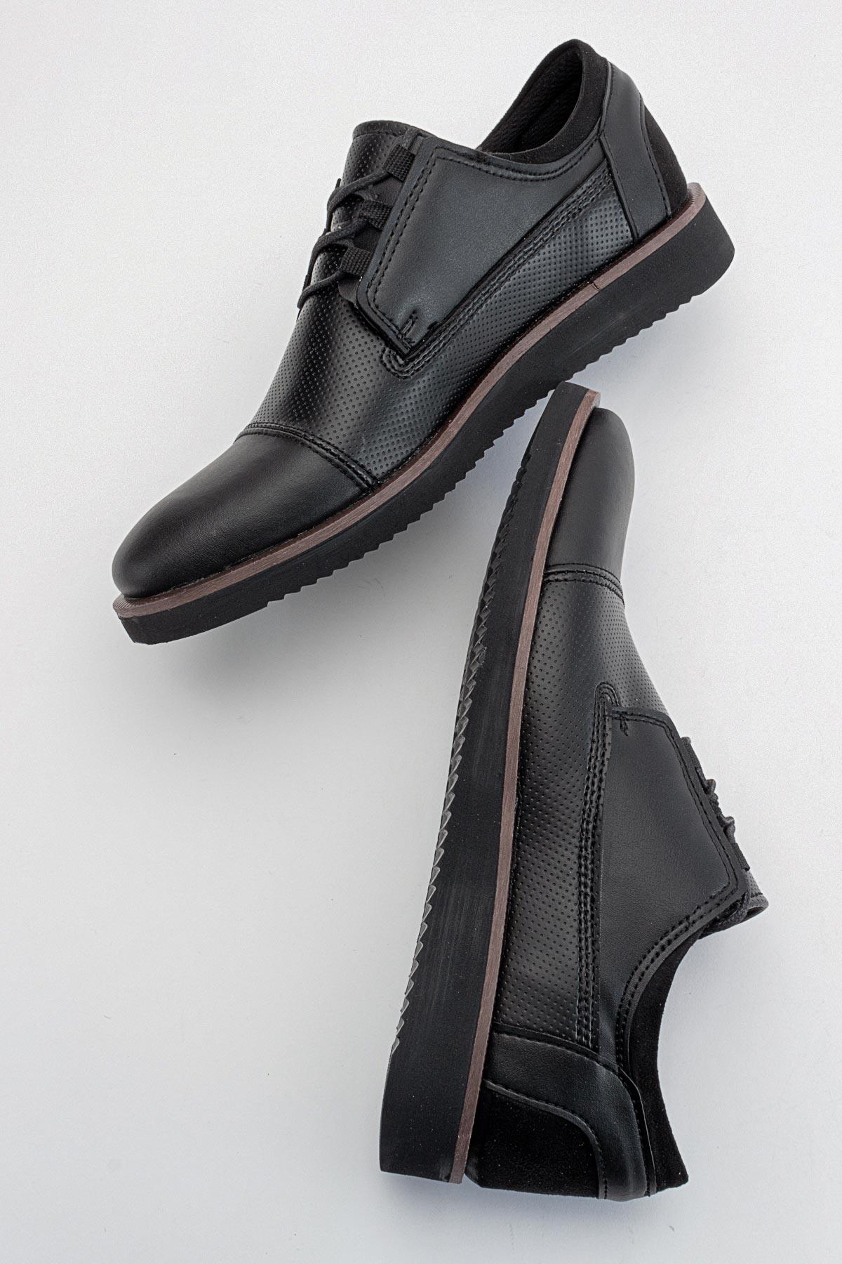 Günlük Erkek Ayakkabı SİYAH - Görsel 7