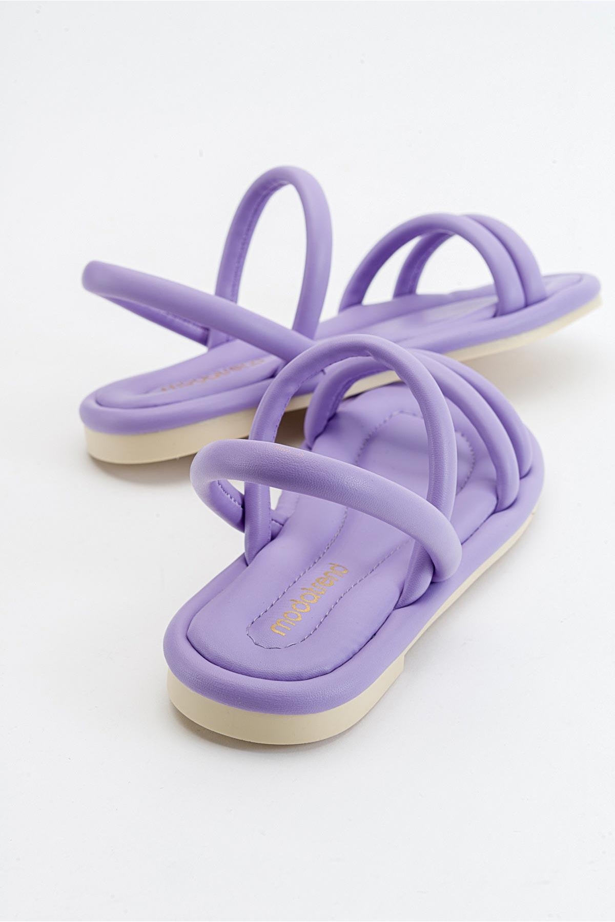 2 Biyeli Kadın Sandalet LİLA - Görsel 5