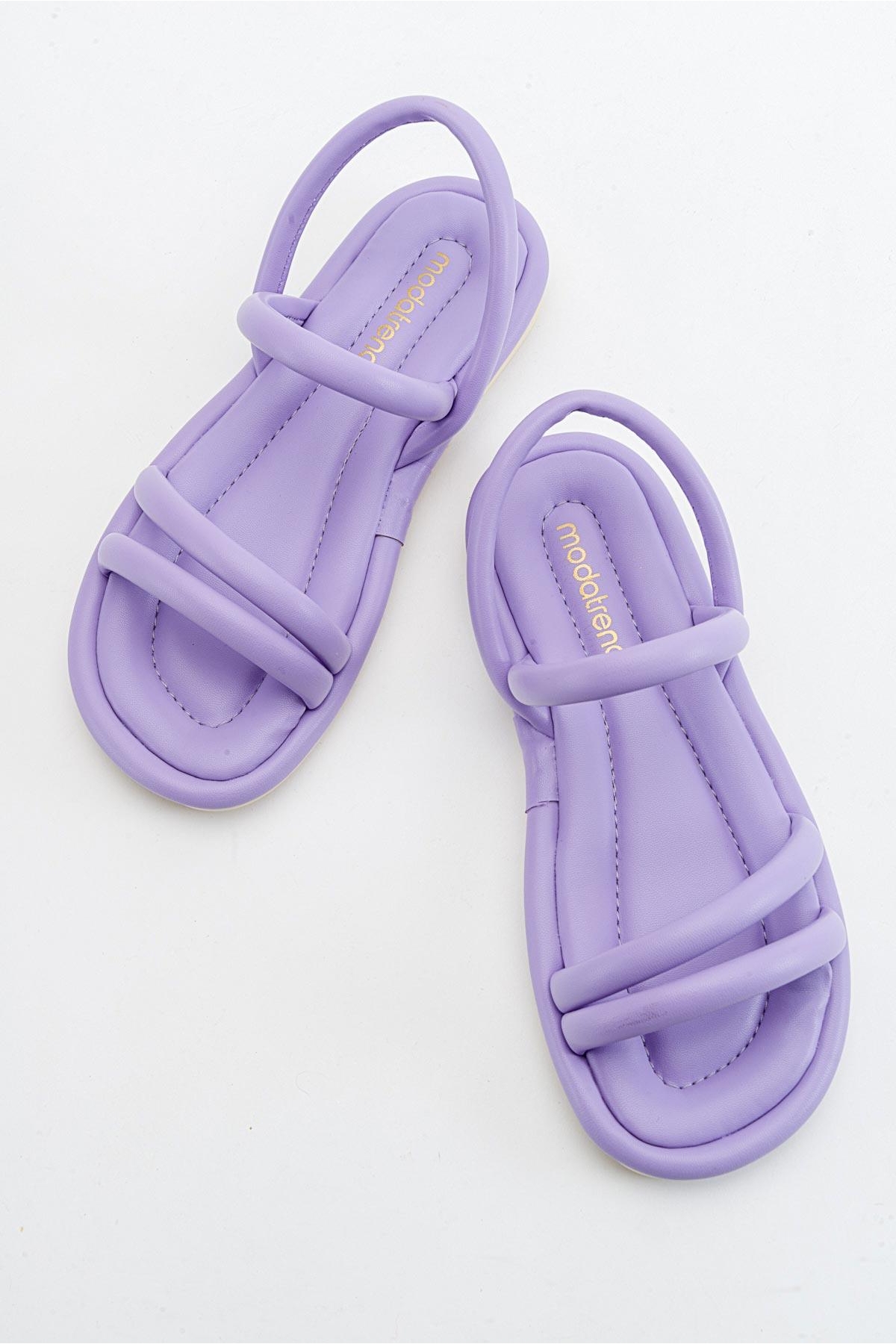 2 Biyeli Kadın Sandalet LİLA - Görsel 6