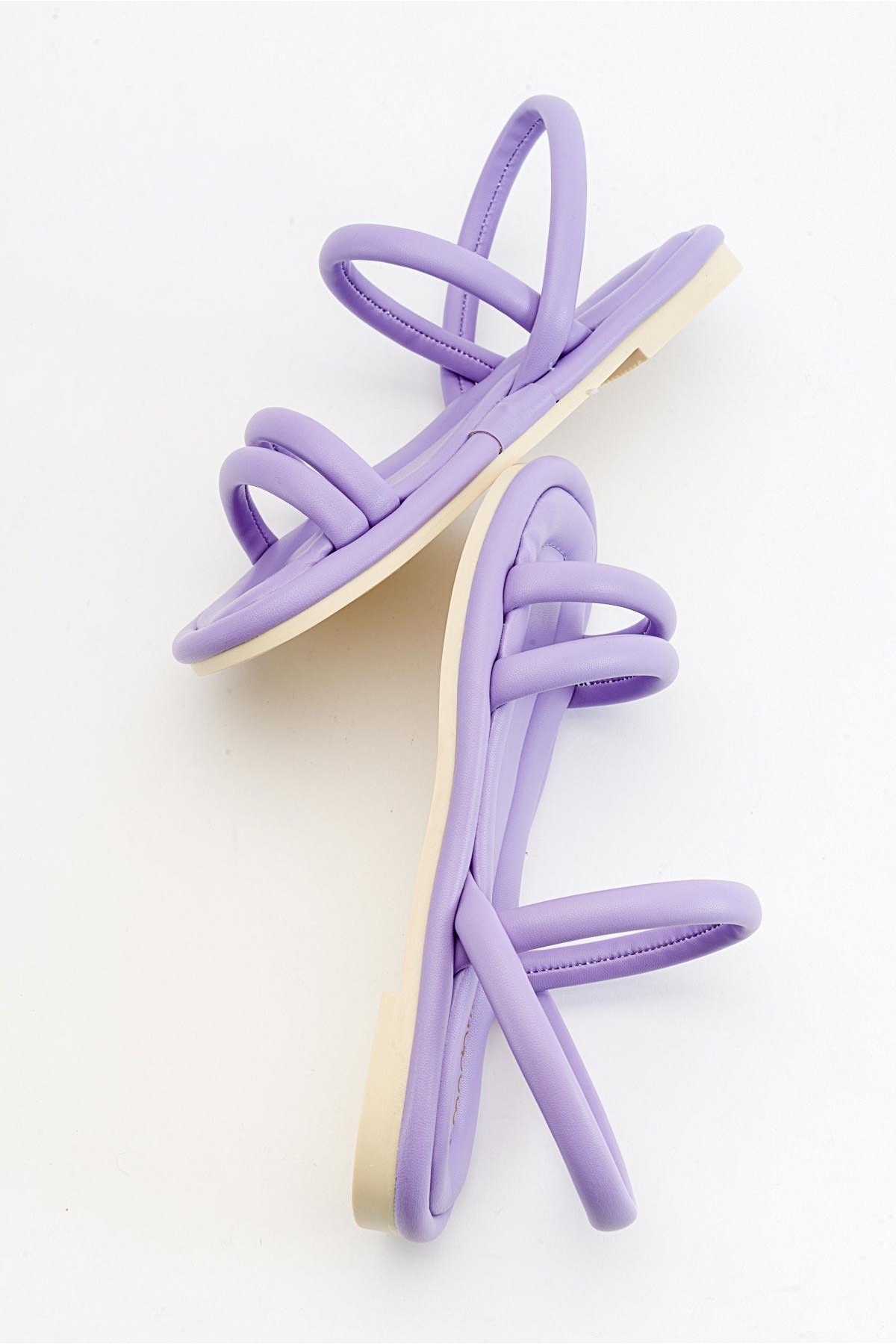 2 Biyeli Kadın Sandalet LİLA - Görsel 7