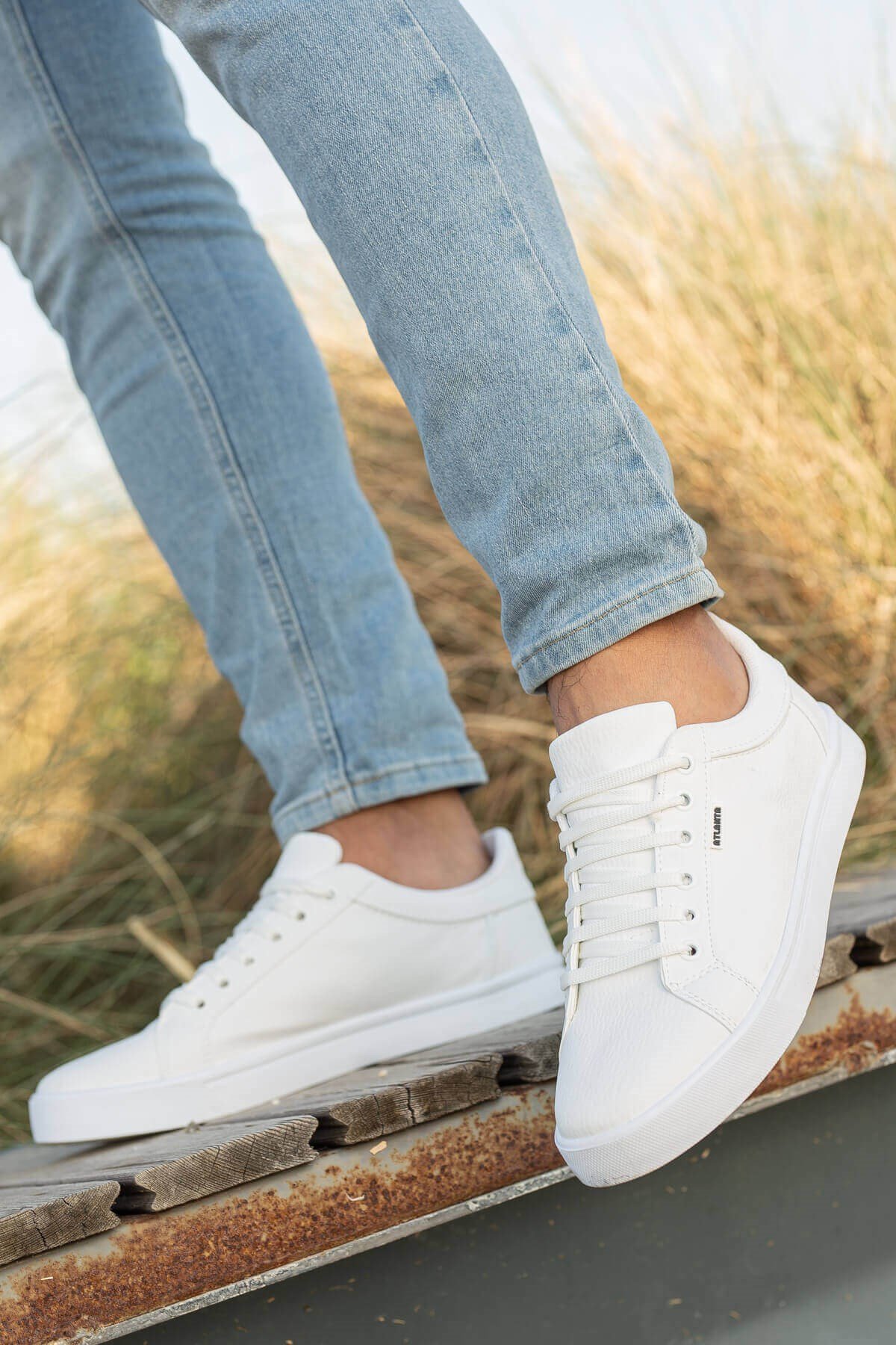 Ccway Erkek Spor Ayakkabı BEYAZ BEYAZ - Görsel 2