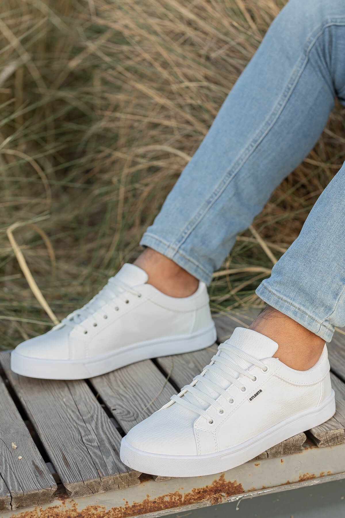 Ccway Erkek Spor Ayakkabı BEYAZ BEYAZ - Görsel 3