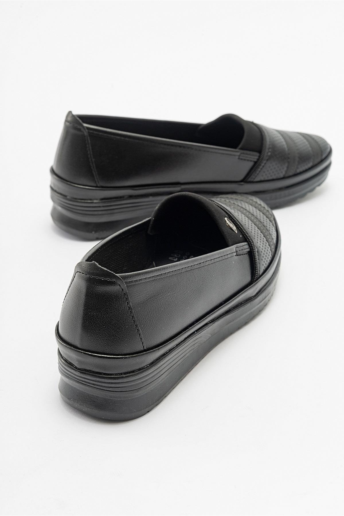 Kadın Günlük Ayakkabı SİYAH CİLT SİYAH - Görsel 5