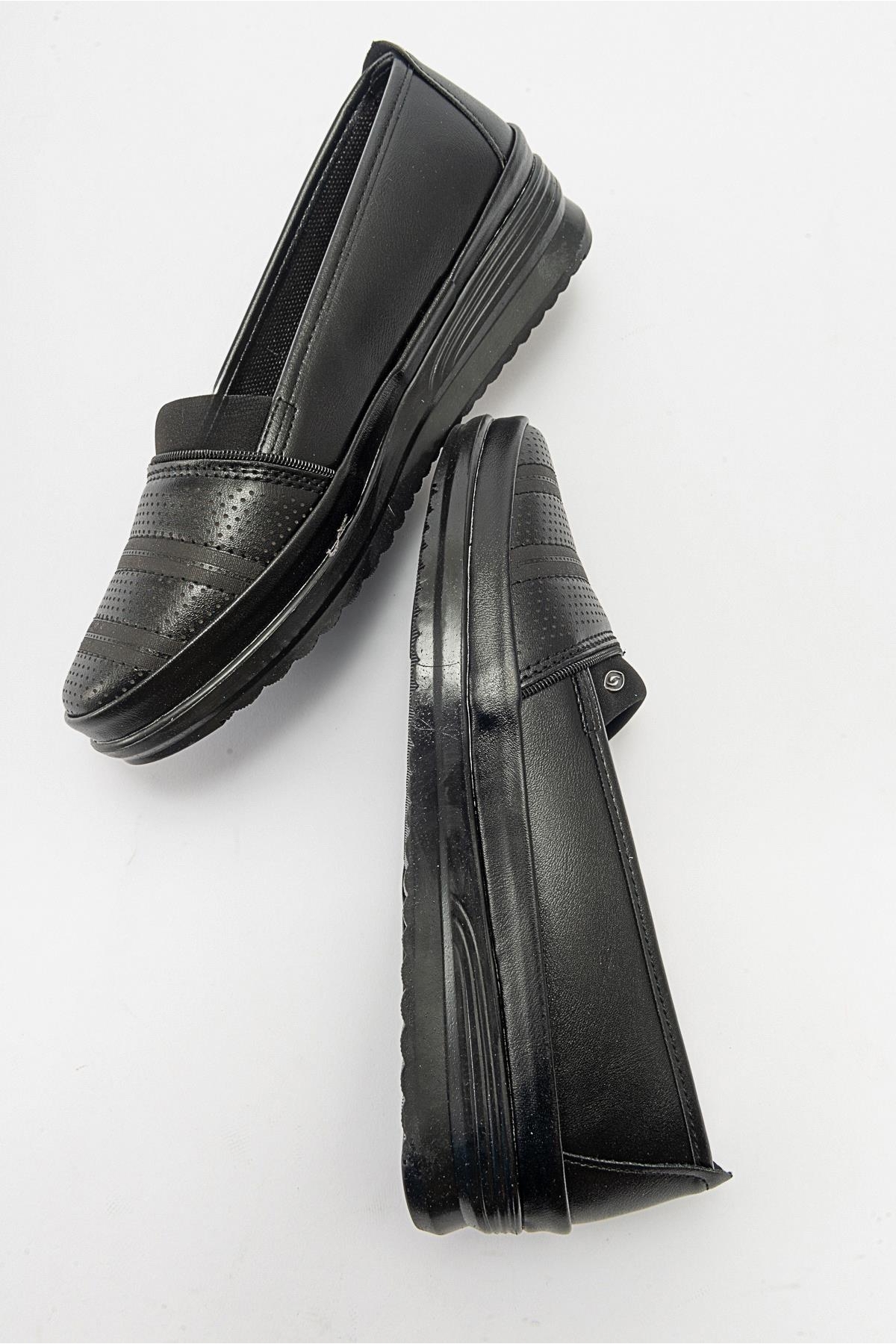 Kadın Günlük Ayakkabı SİYAH CİLT SİYAH - Görsel 7