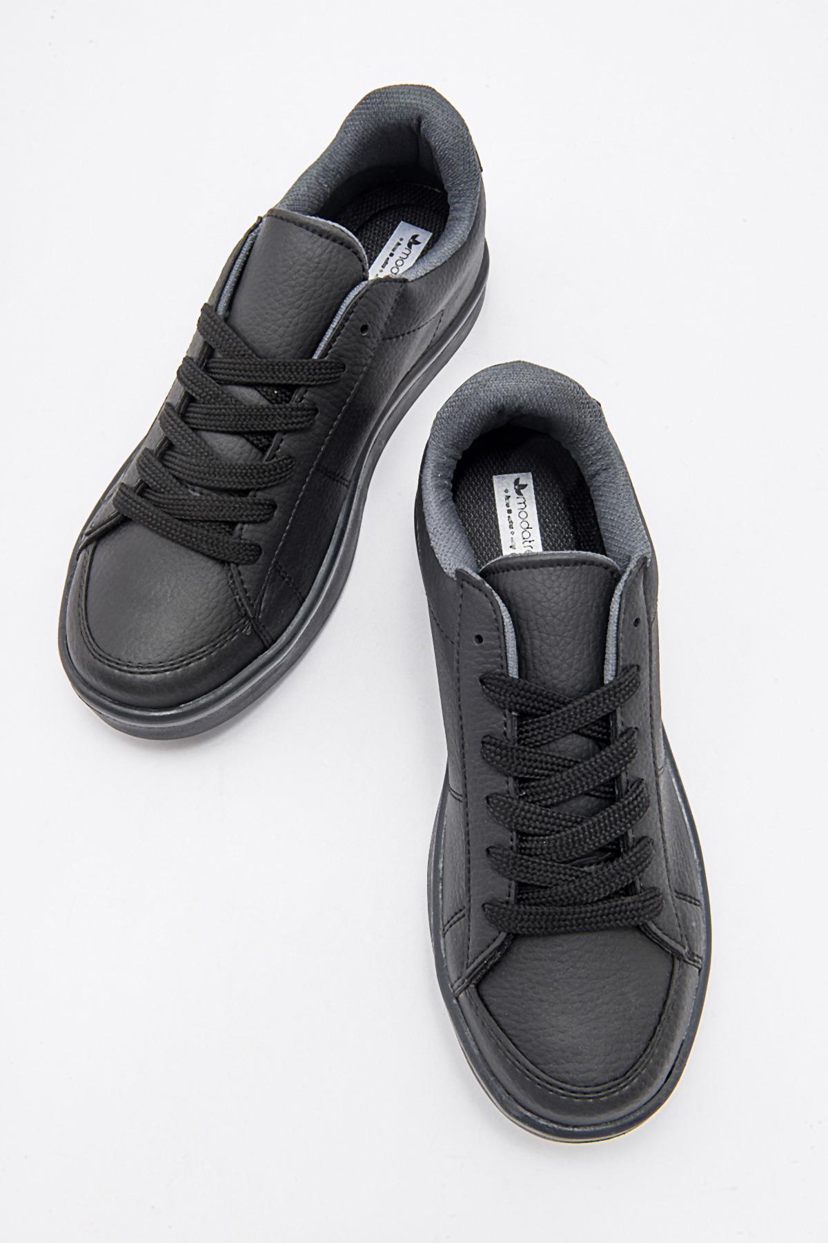 Kadın Spor Ayakkabı SİYAH FÜME - Görsel 6