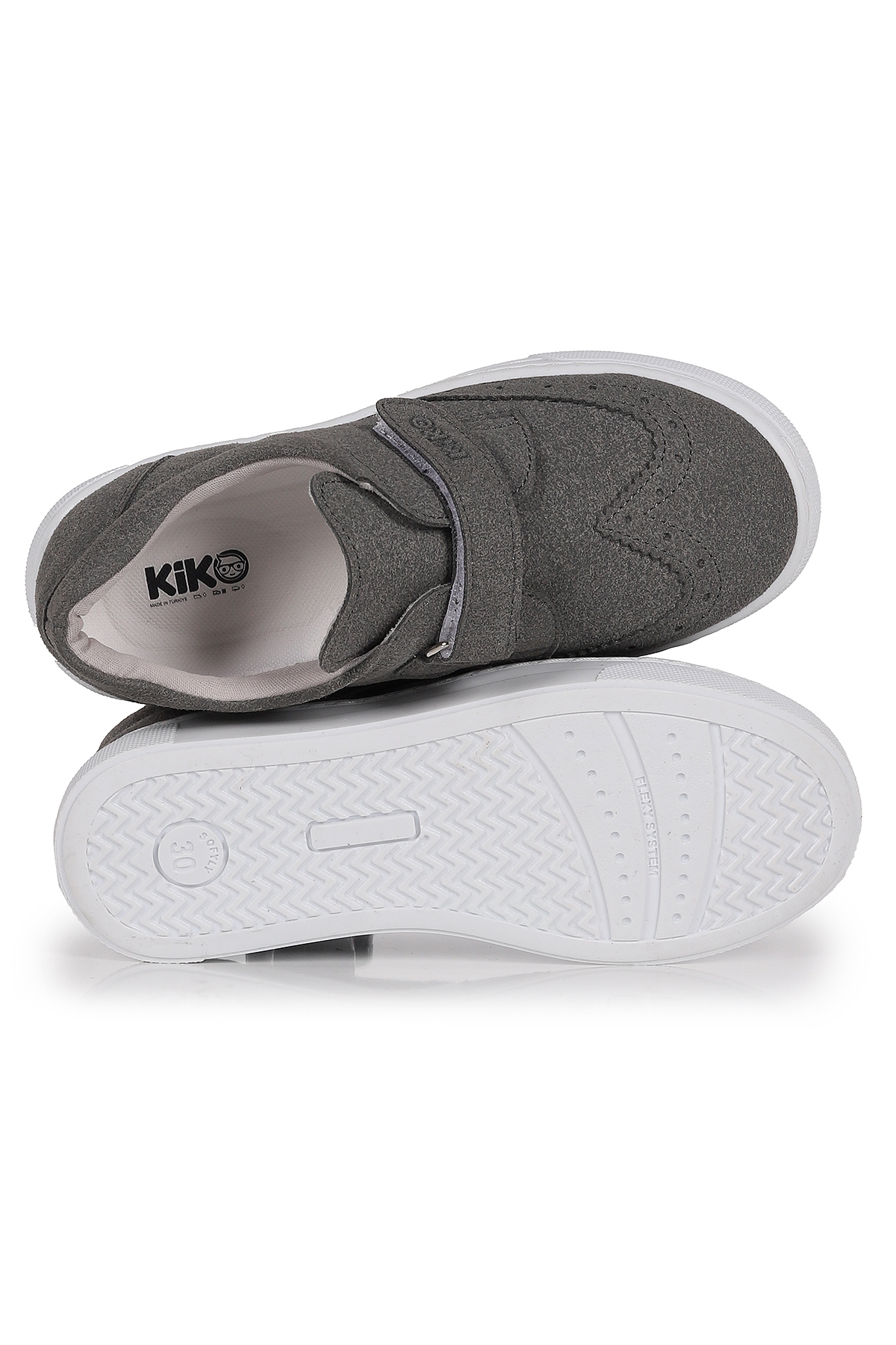 Richie Cırtlı Günlük Erkek Çocuk Casual Ayakkabı Füme - Görsel 6