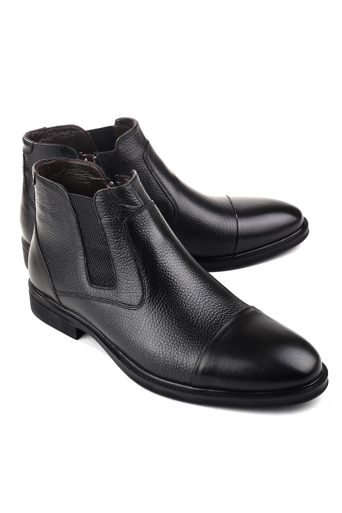 Mntn-5866 Hakiki Deri Termo Taban Günlük Erkek Bot - Görsel 5