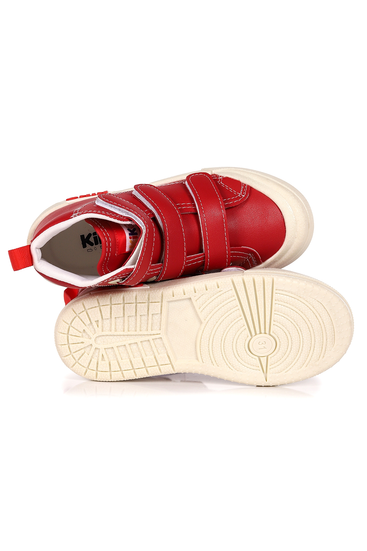 Garf Günlük Cırtlı Kız Çocuk Bot Ayakkabı Kırmızı - Görsel 6