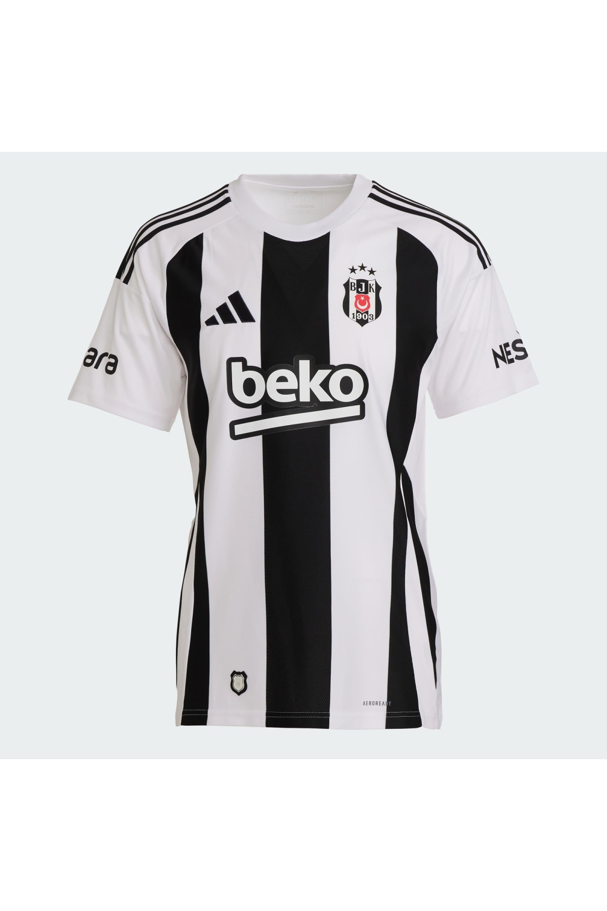 JK2784 Bjk Striped Home Jersey Men Beşiktaş Forması