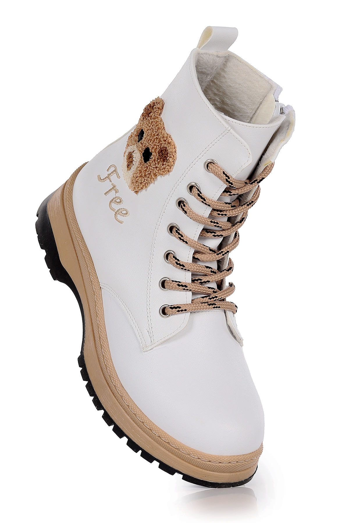 Termo Taban Kız Çocuk Bot 625 Cilt Beyaz - Görsel 4