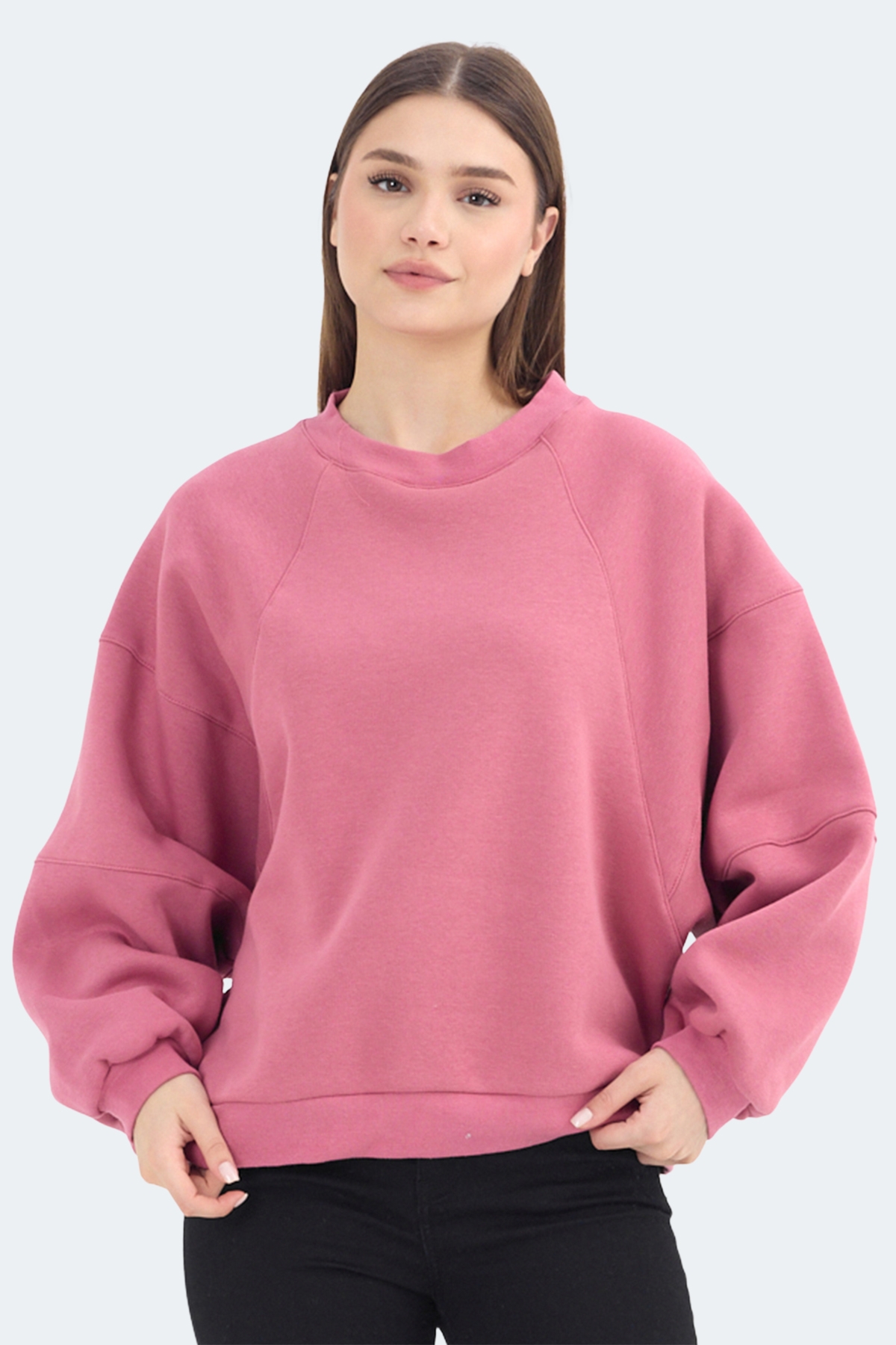 VIA Kadın Sweatshirt Gül