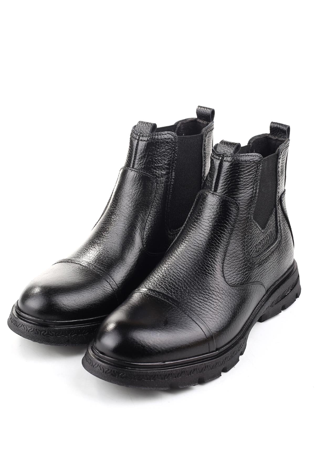 23112 Ortopedik Taban Hakiki Deri Klasik Erkek Bot - Görsel 3