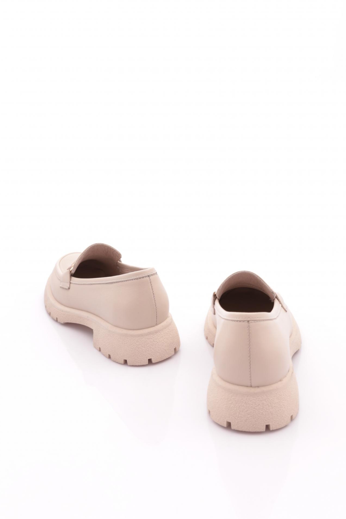 4269 Kadin Aksesuarli Loafer Ayakkabi - Görsel 4