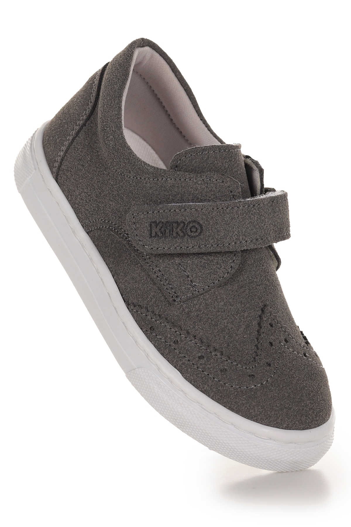 Richie Cırtlı İlk Adım Günlük Erkek Bebek Casual Ayakkabı Füme - Görsel 4